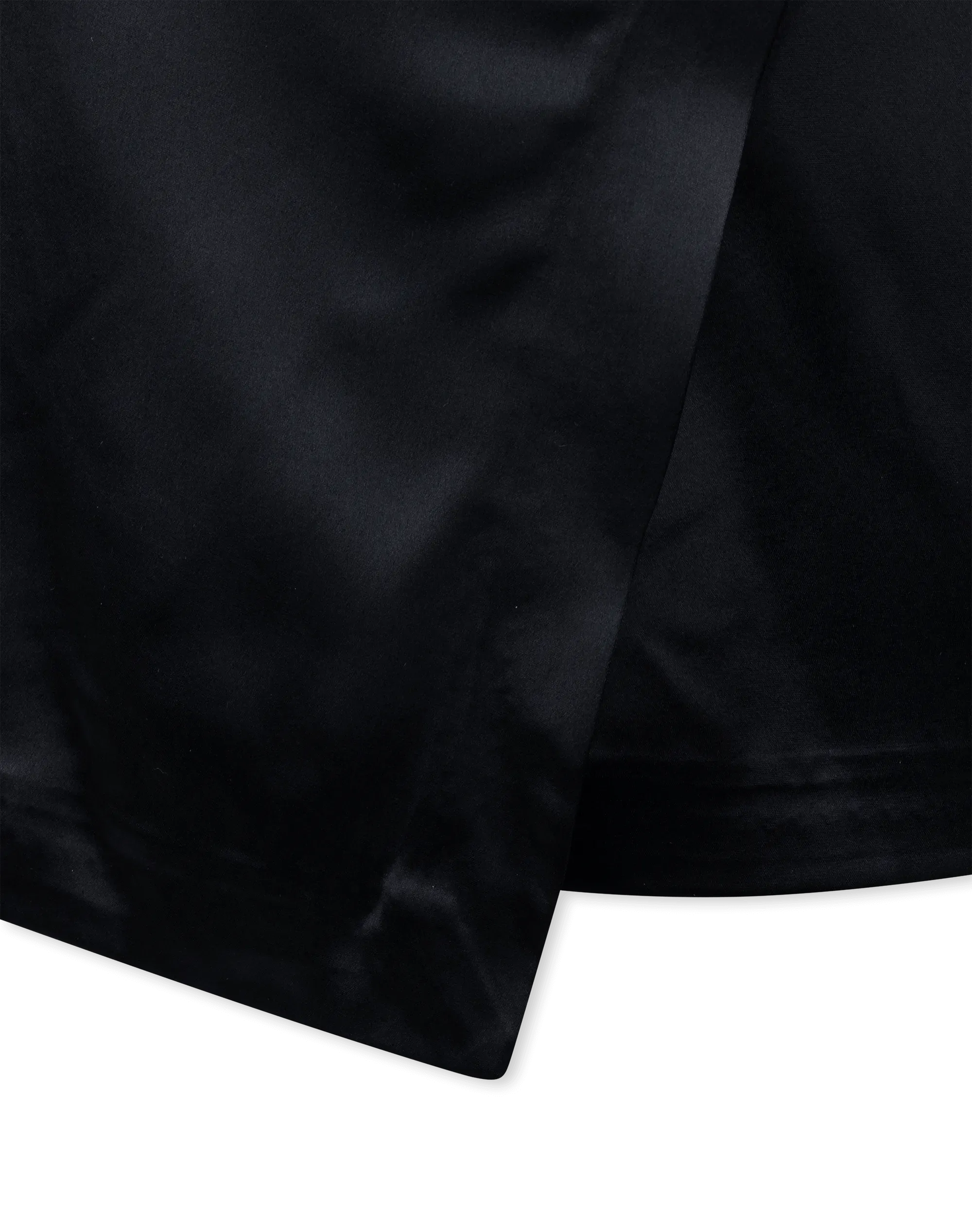 O-Kesselle Satin Wrap Mini Skirt