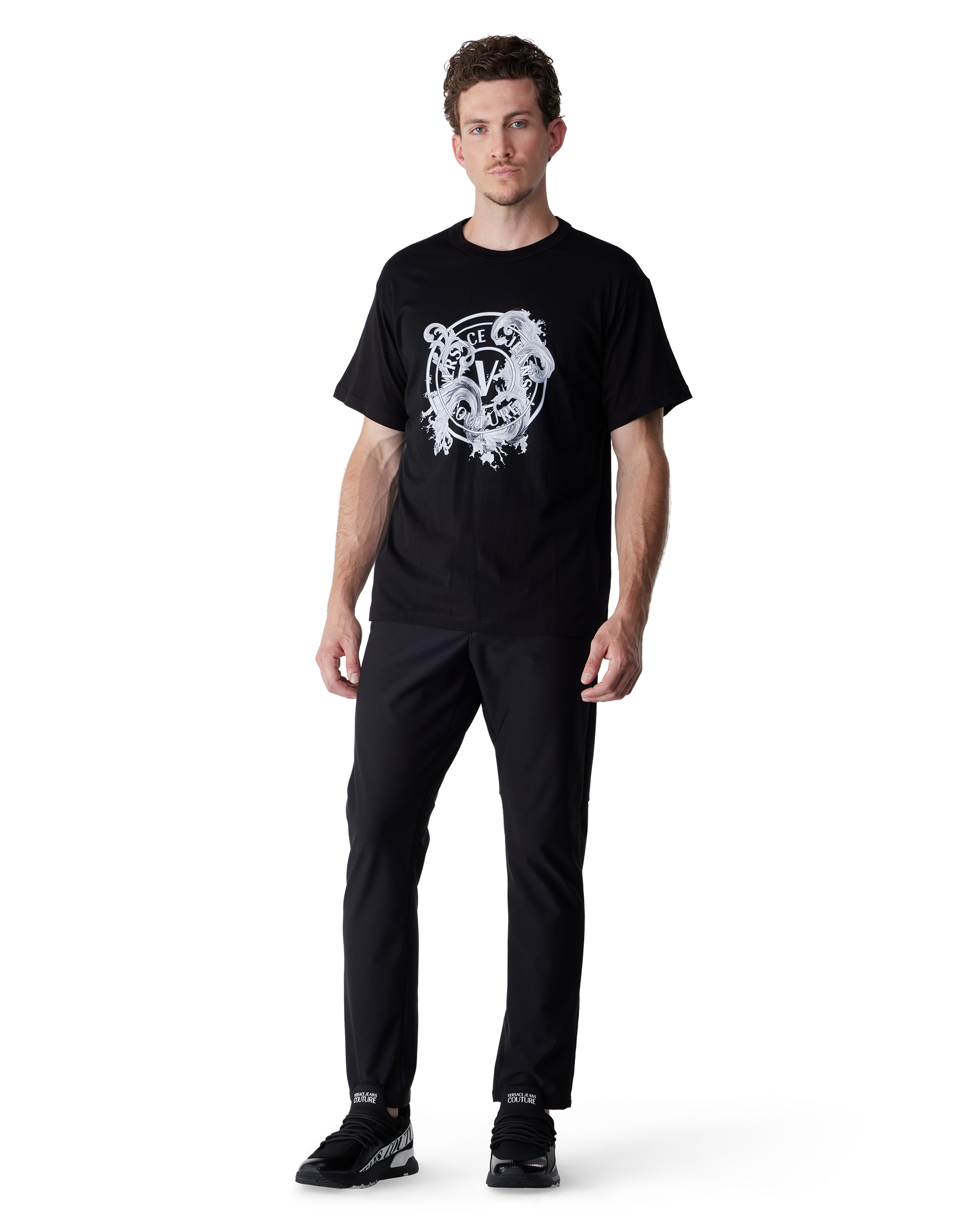Black T-Commuter Slim Golf Pants by BOSS Green | DIHSAN