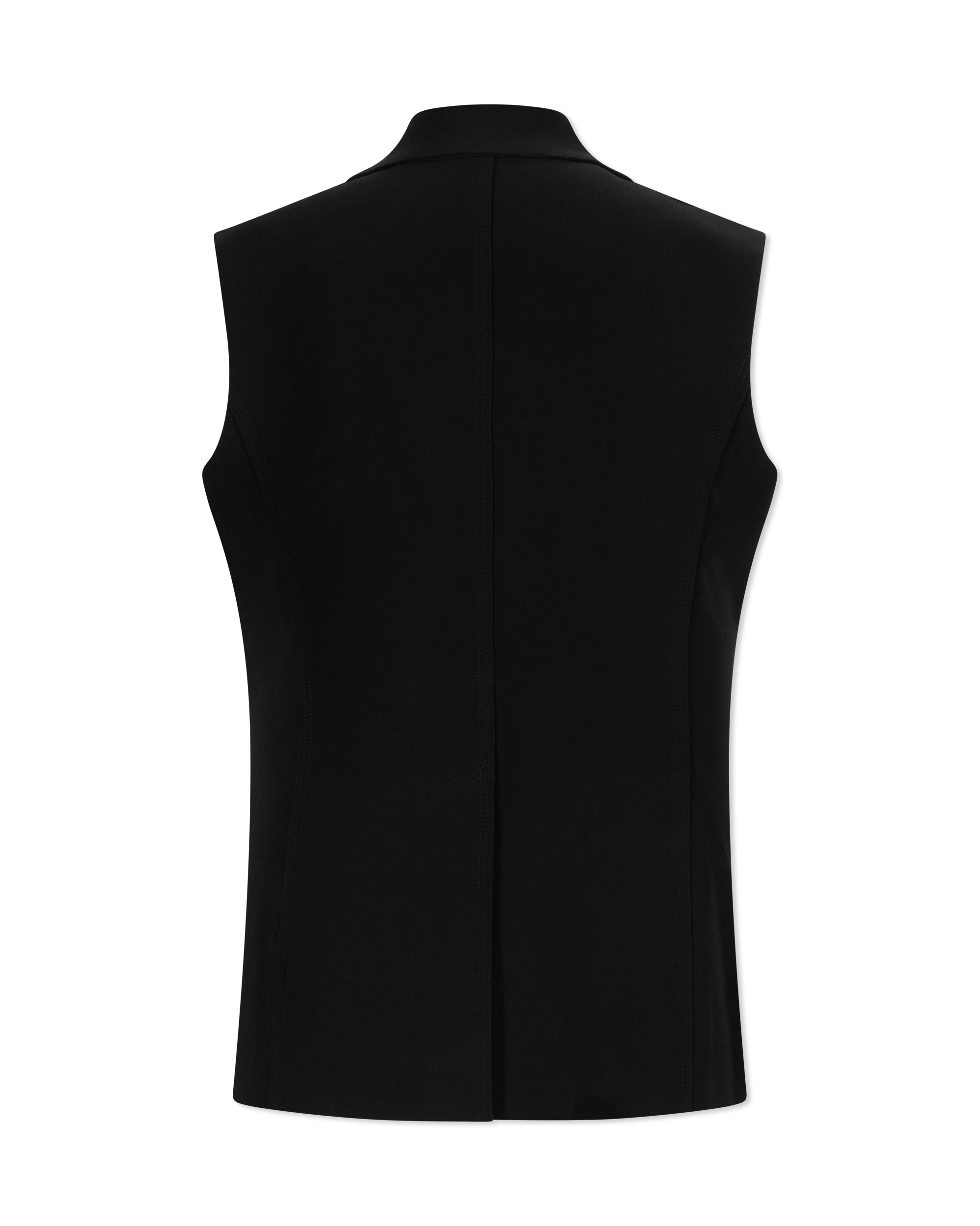 Sleeveless Single Breasted Vest
