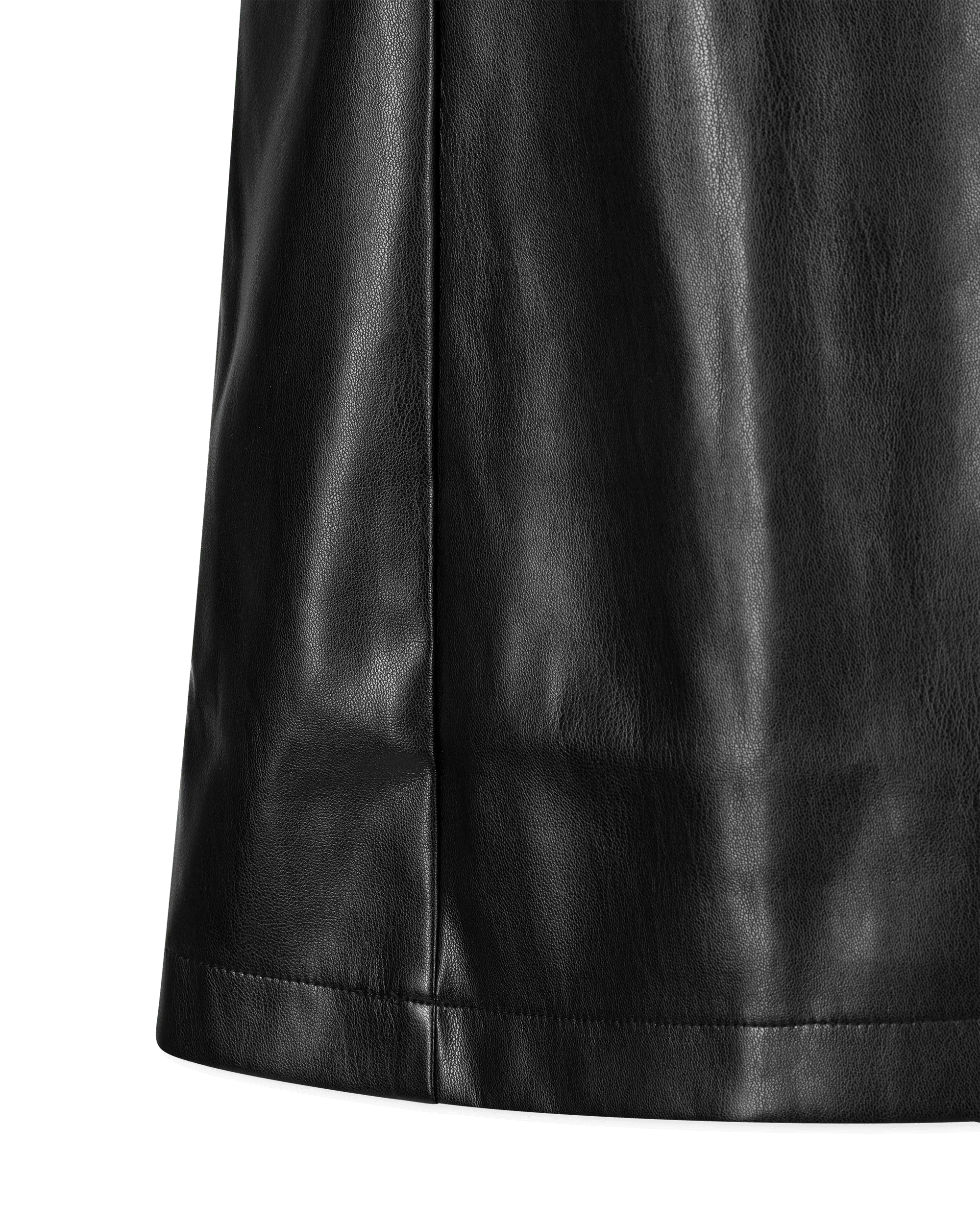 Juvia Vegan Leather Mini Dress - DIHSAN