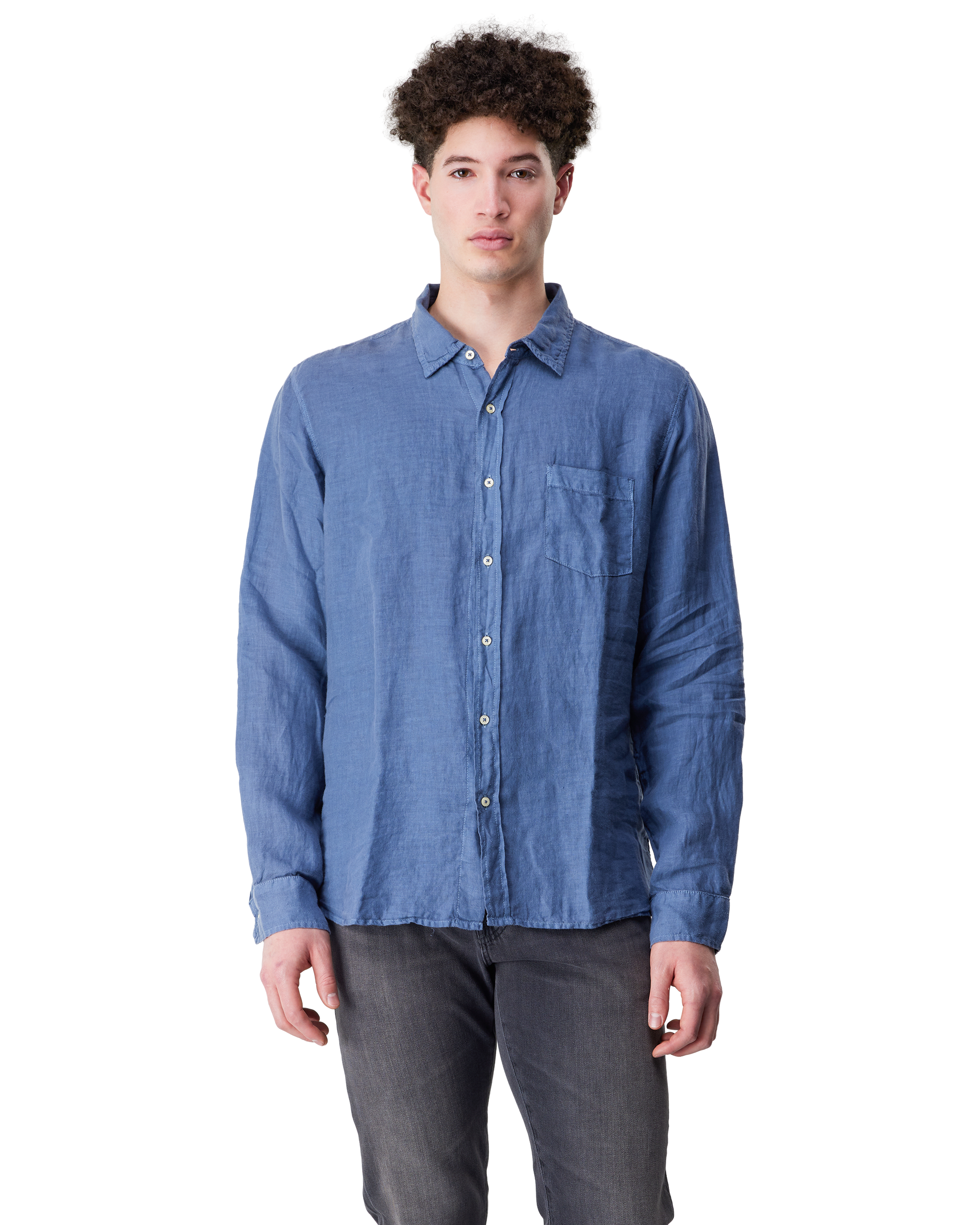 Benton Linen Button Up Shirt