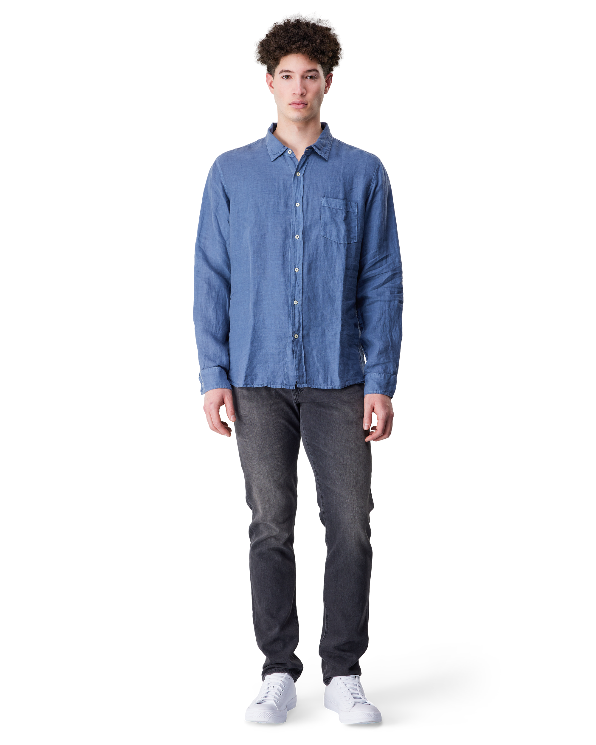 Benton Linen Button Up Shirt