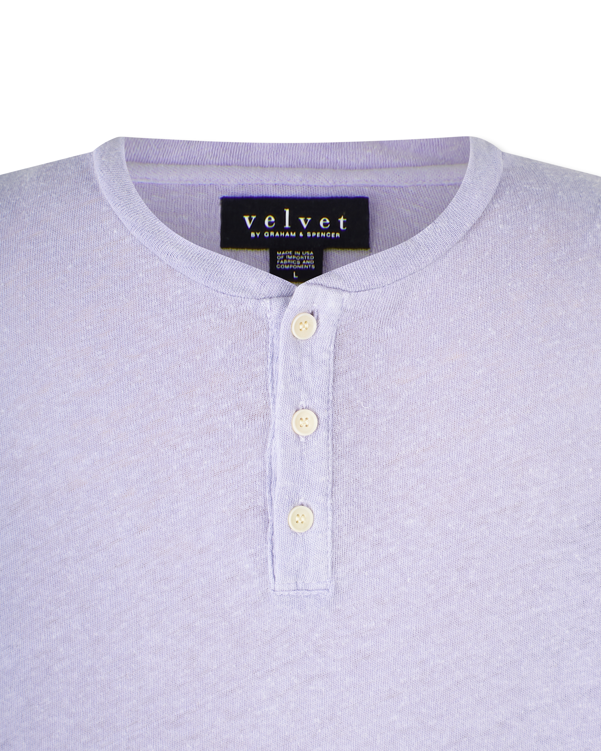 Lionel Linen Cotton Henley