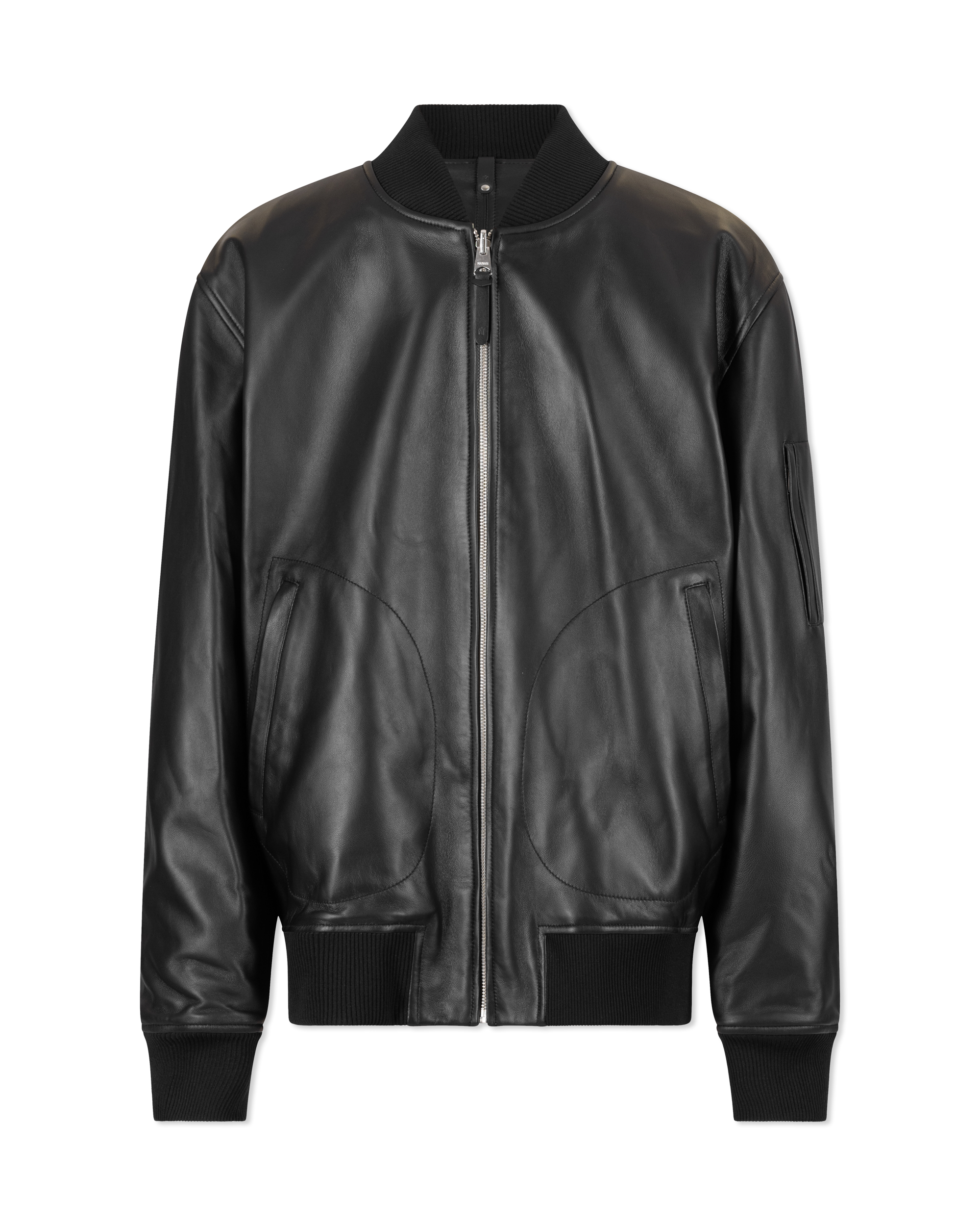 Easton-R Reversible Leather Bomber Jacket