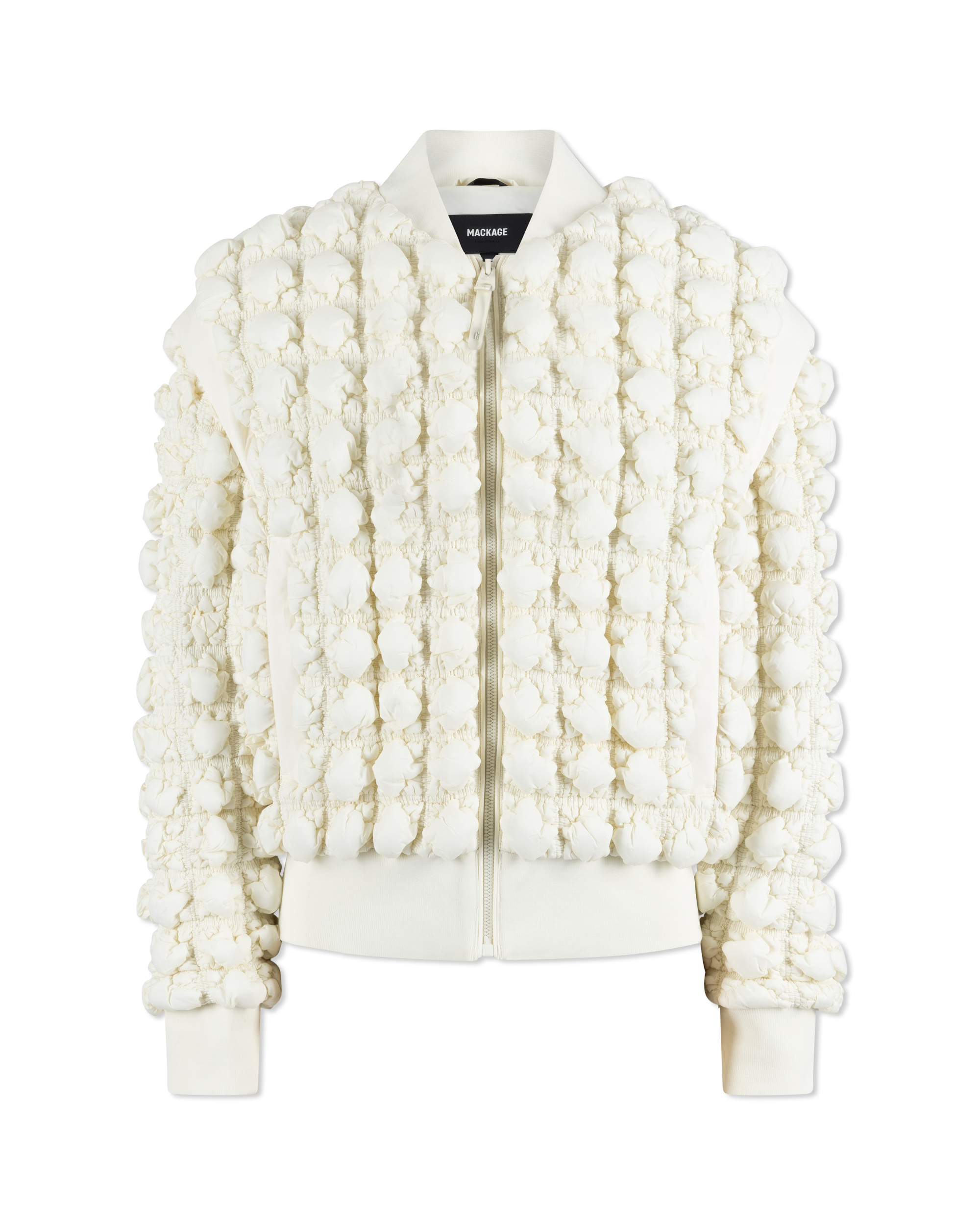 Helen Diamond Quilted Bomber Jacket