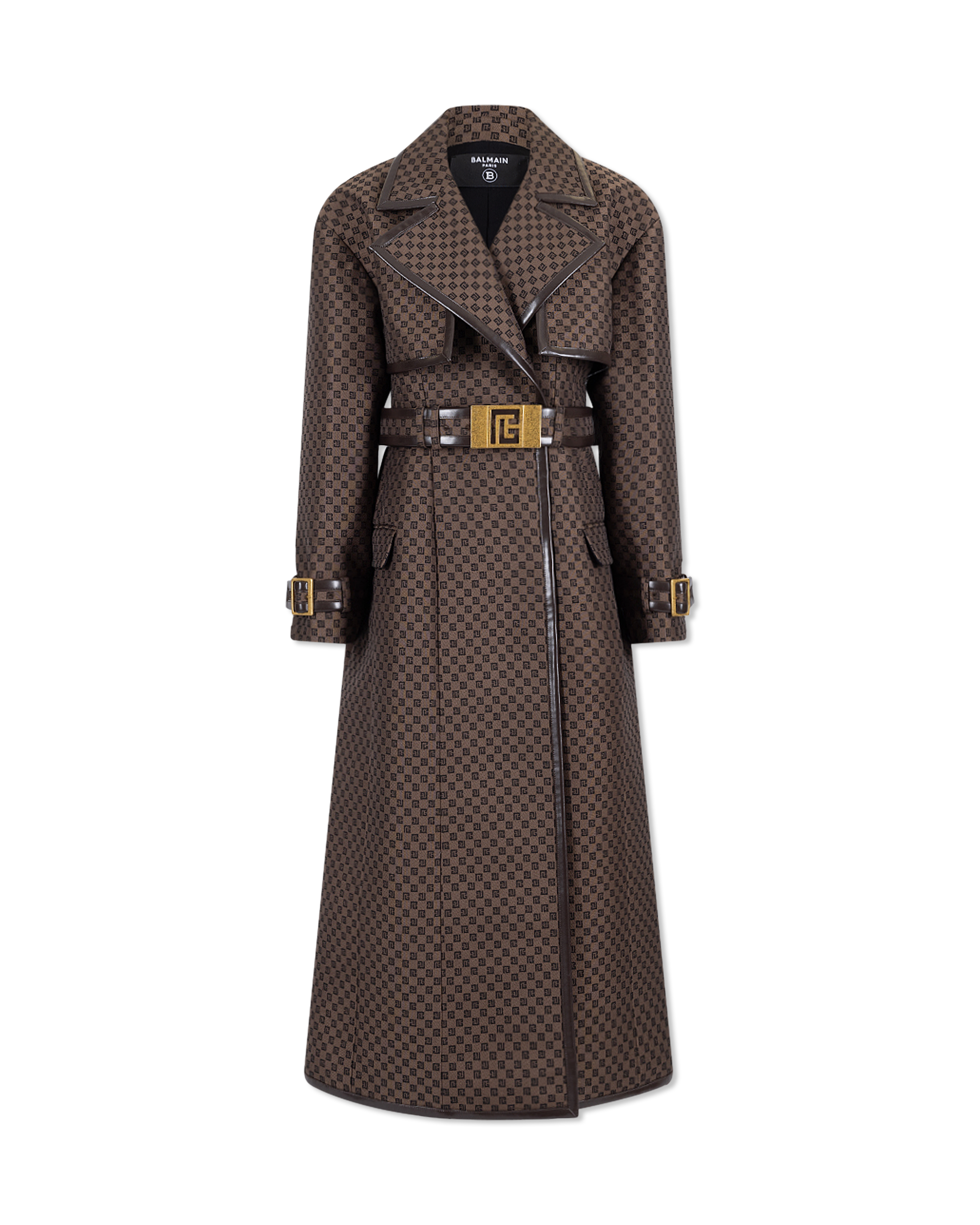 Mini Monogram Jacquard Trench Coat