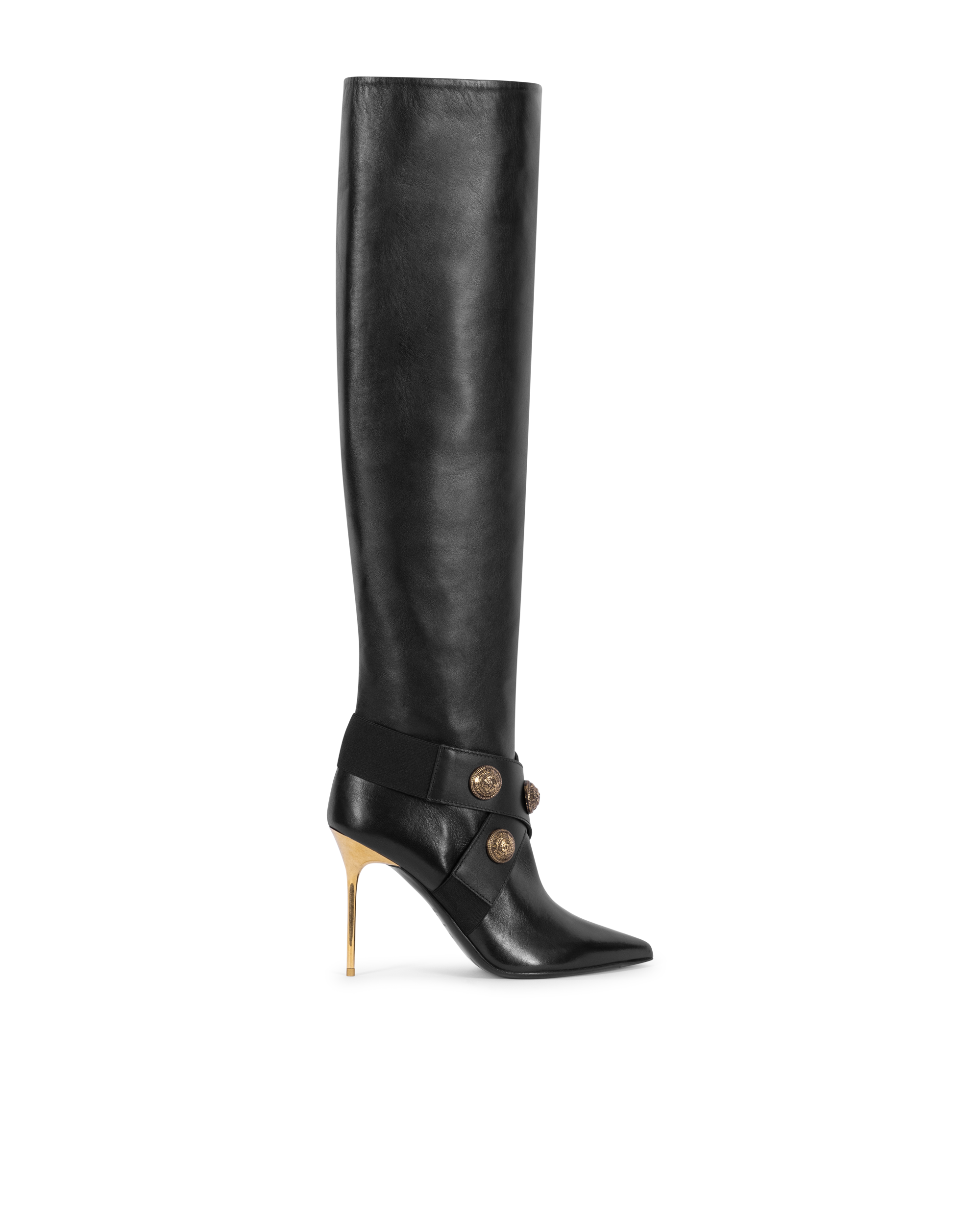 Alma Knee-High Leather Boots