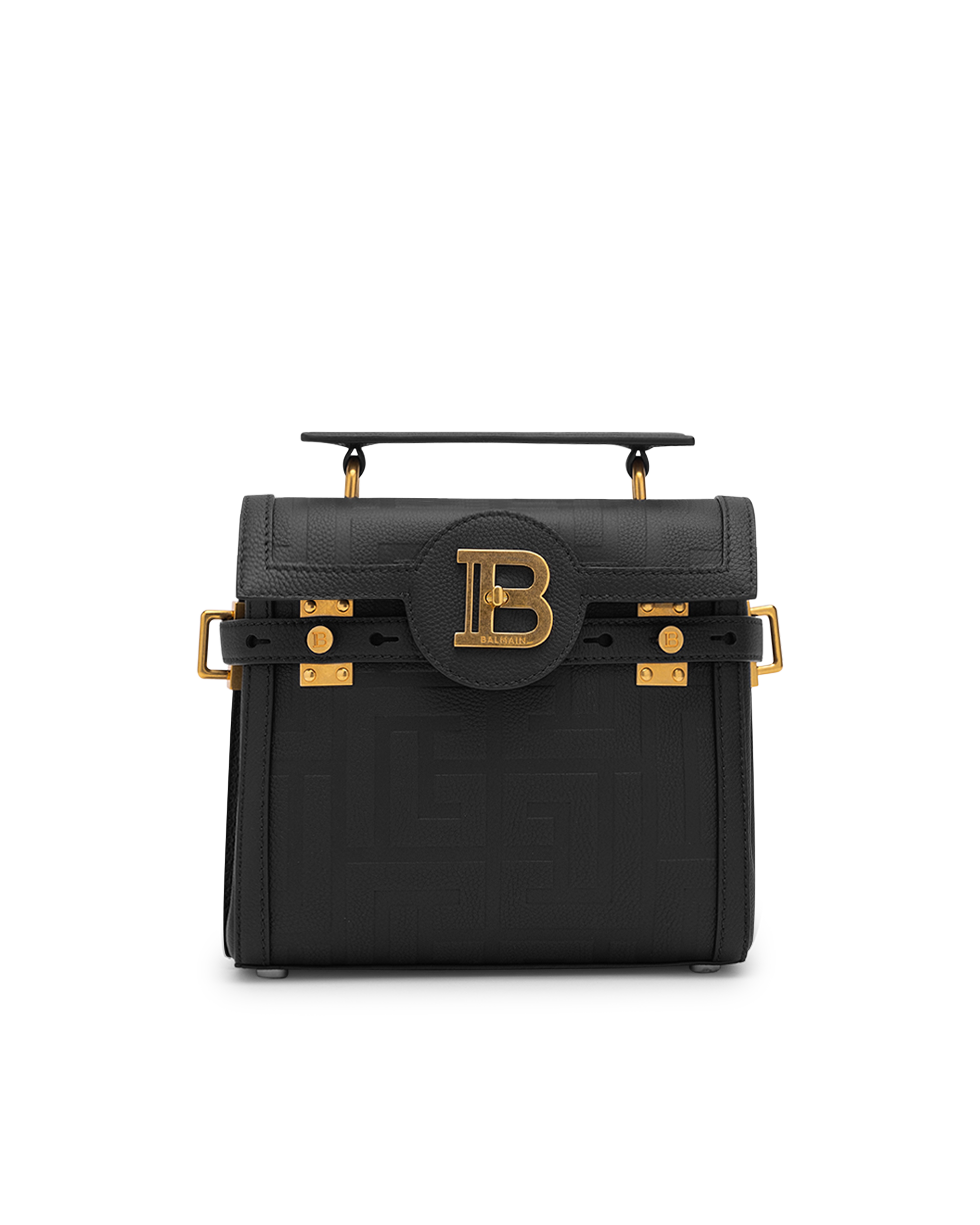 B-Buzz 23 Monogram Leather Bag