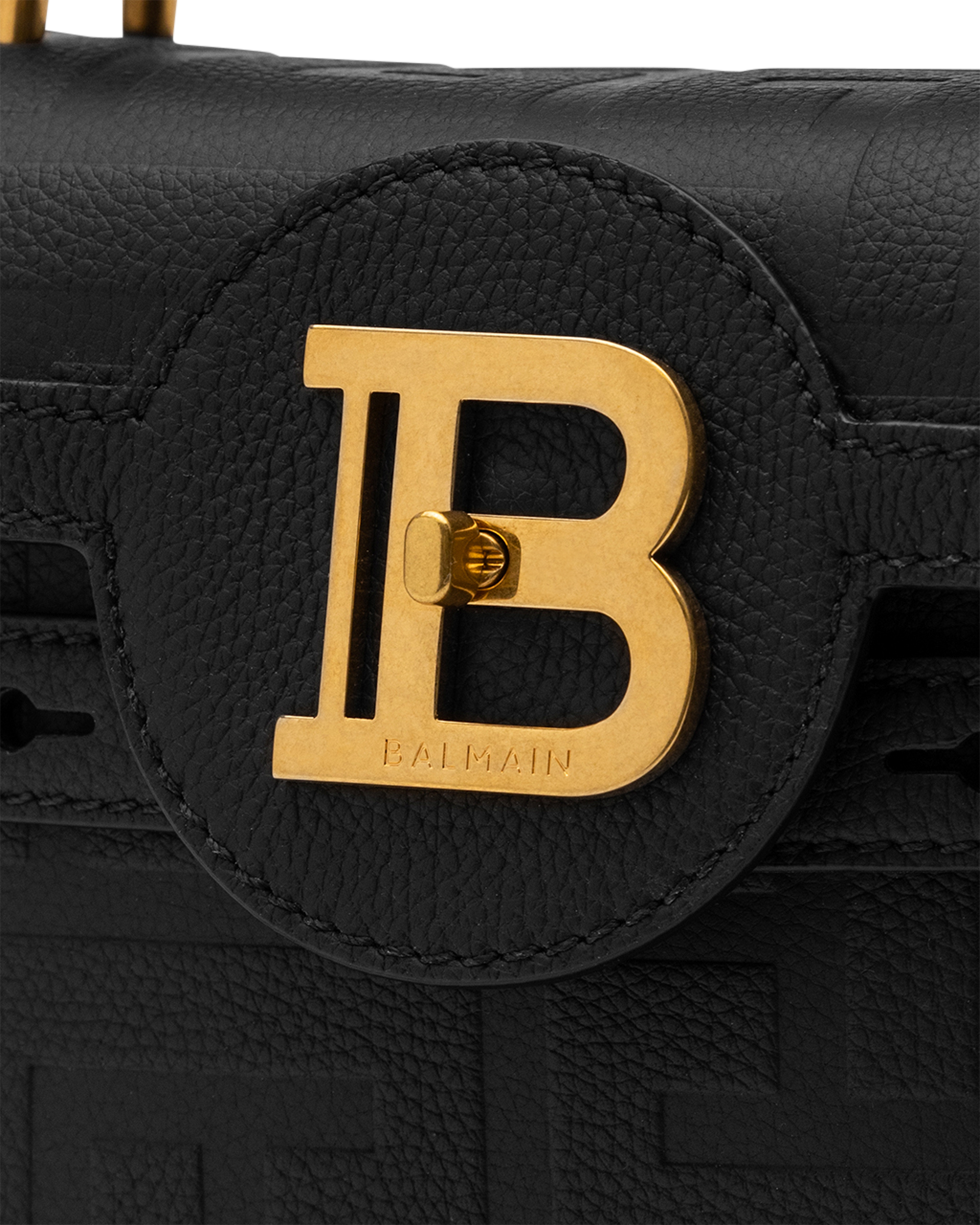 B-Buzz 23 Monogram Leather Bag