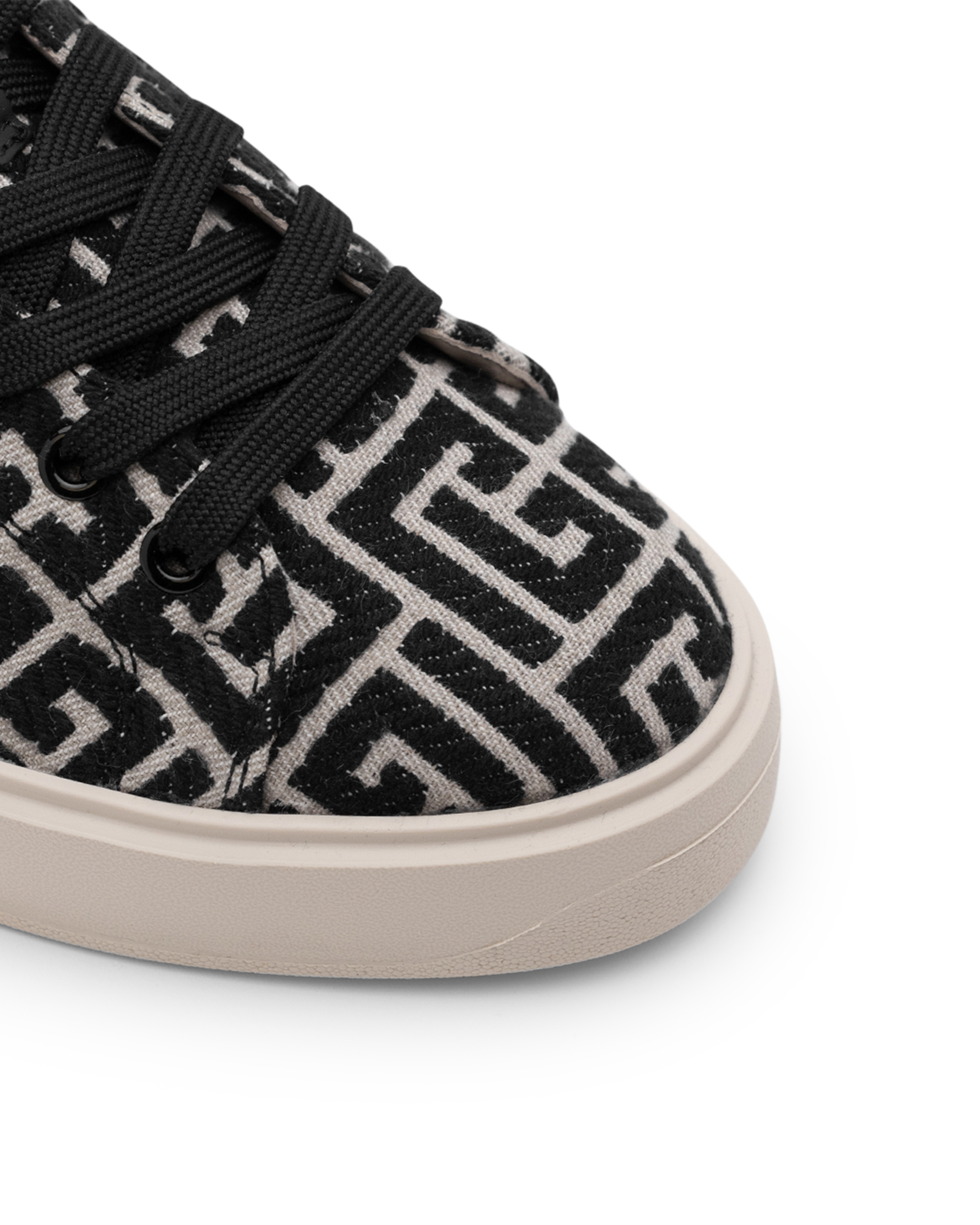 B-Court Monogram Jacquard Sneaker