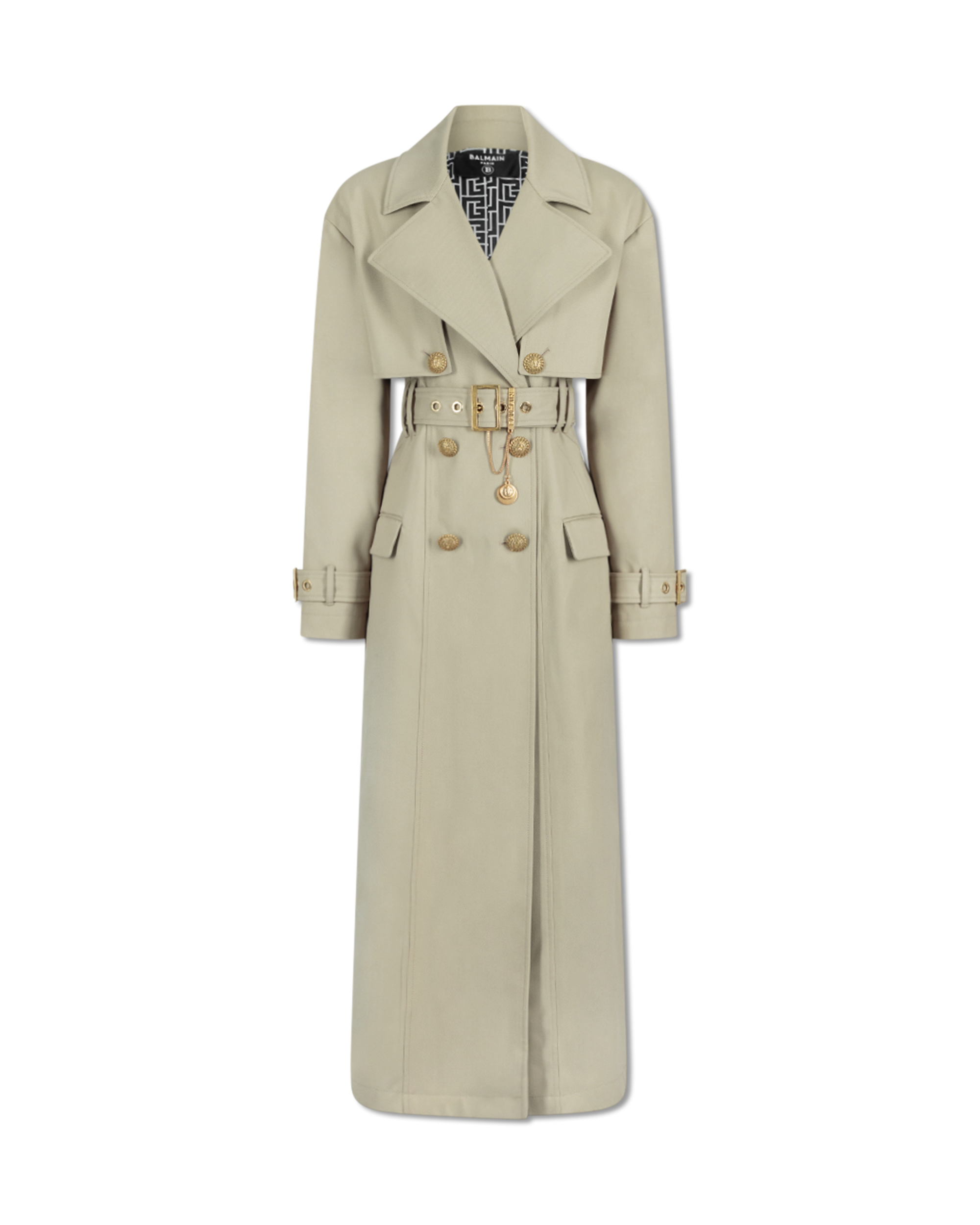 Gabardine Trench Coat