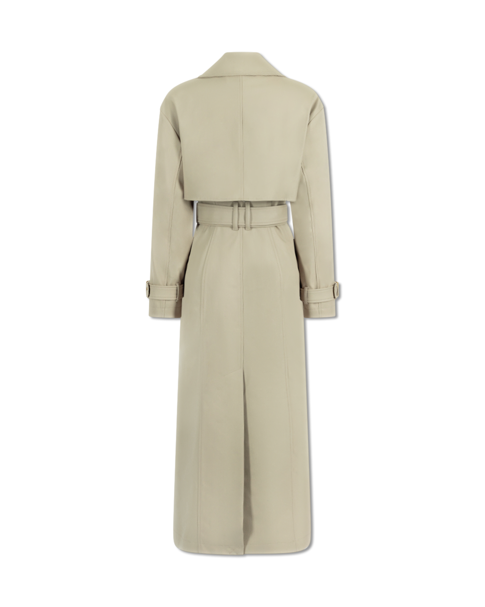 Gabardine Trench Coat