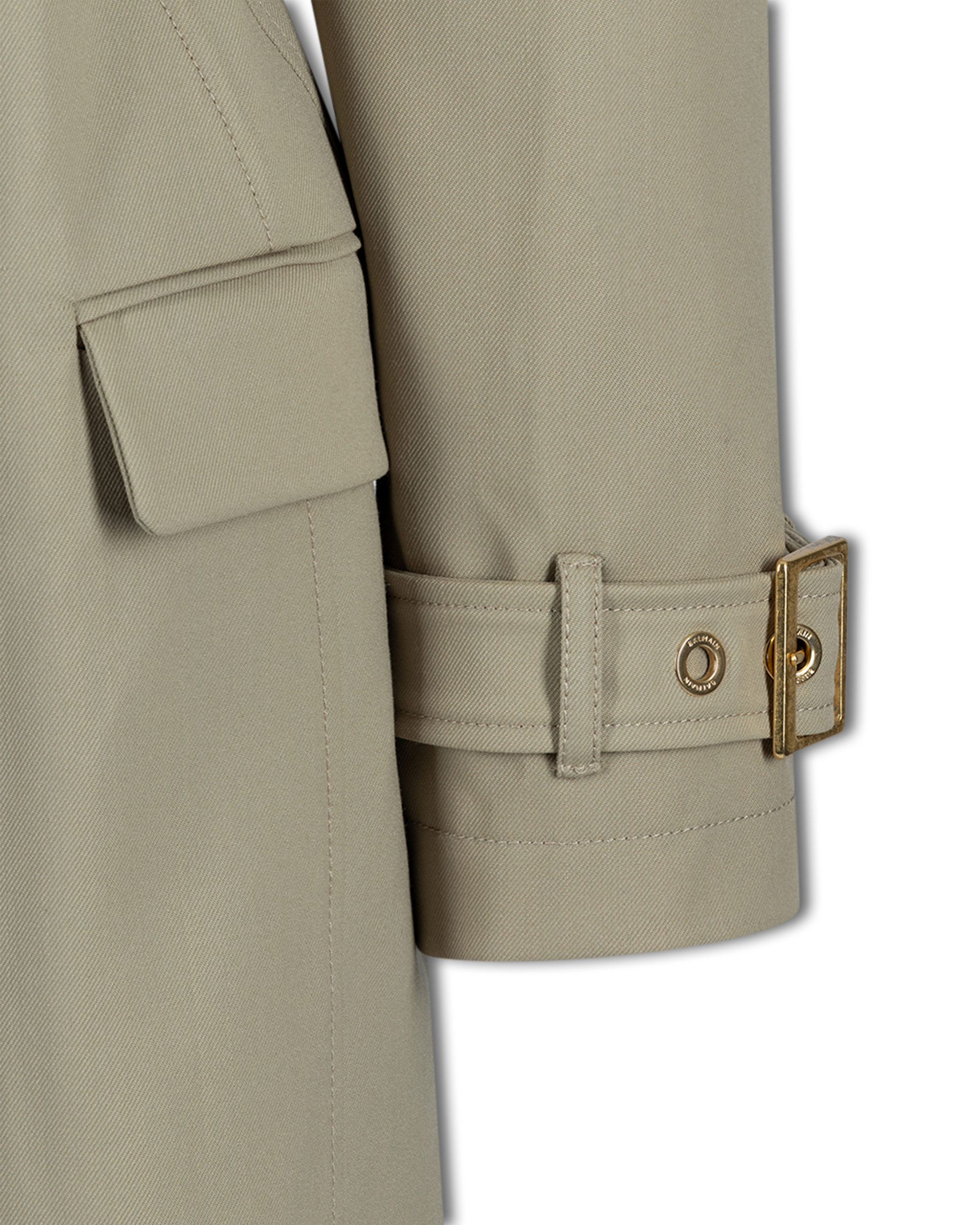 Gabardine Trench Coat