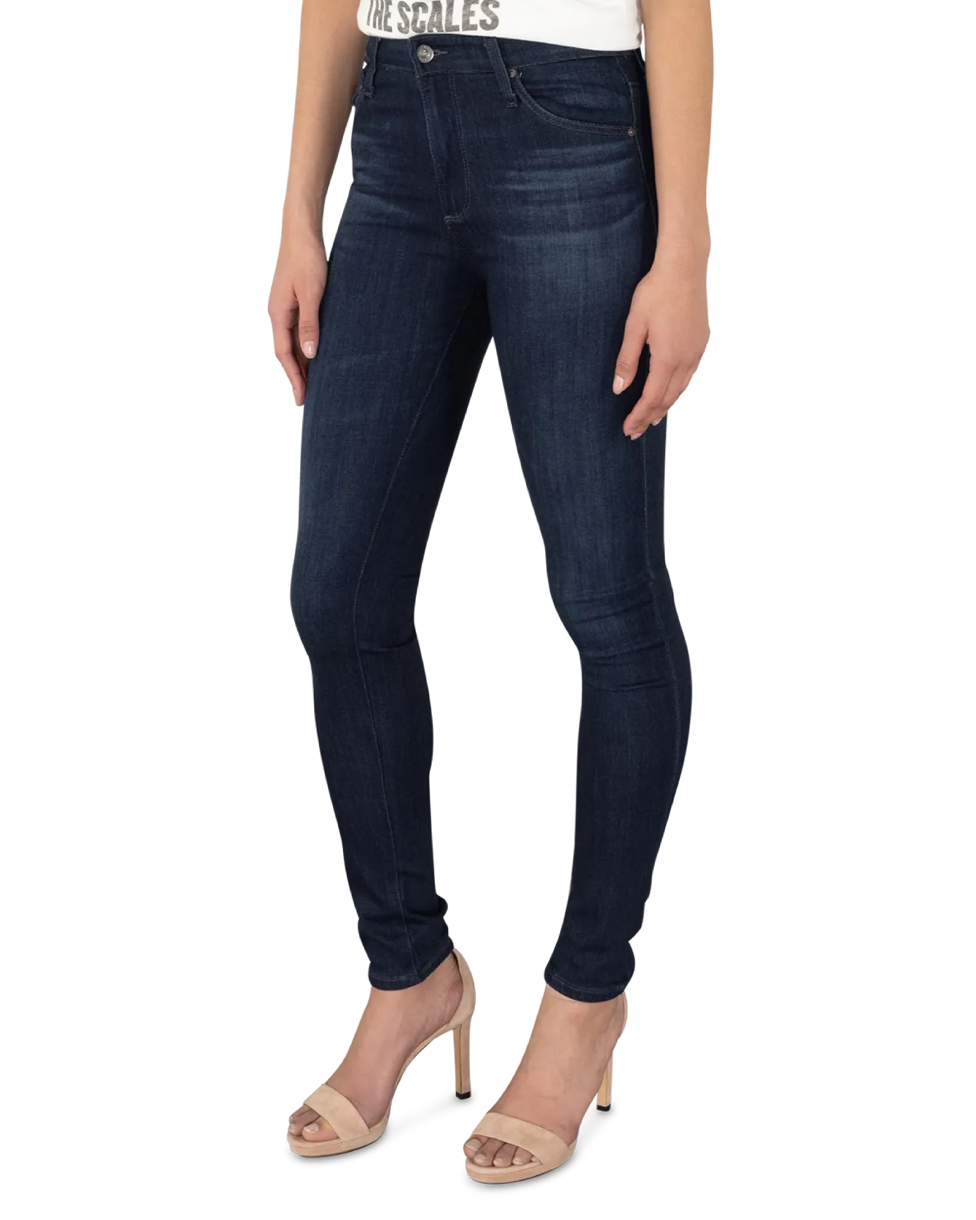 Farrah High-Rise Skinny Jeans