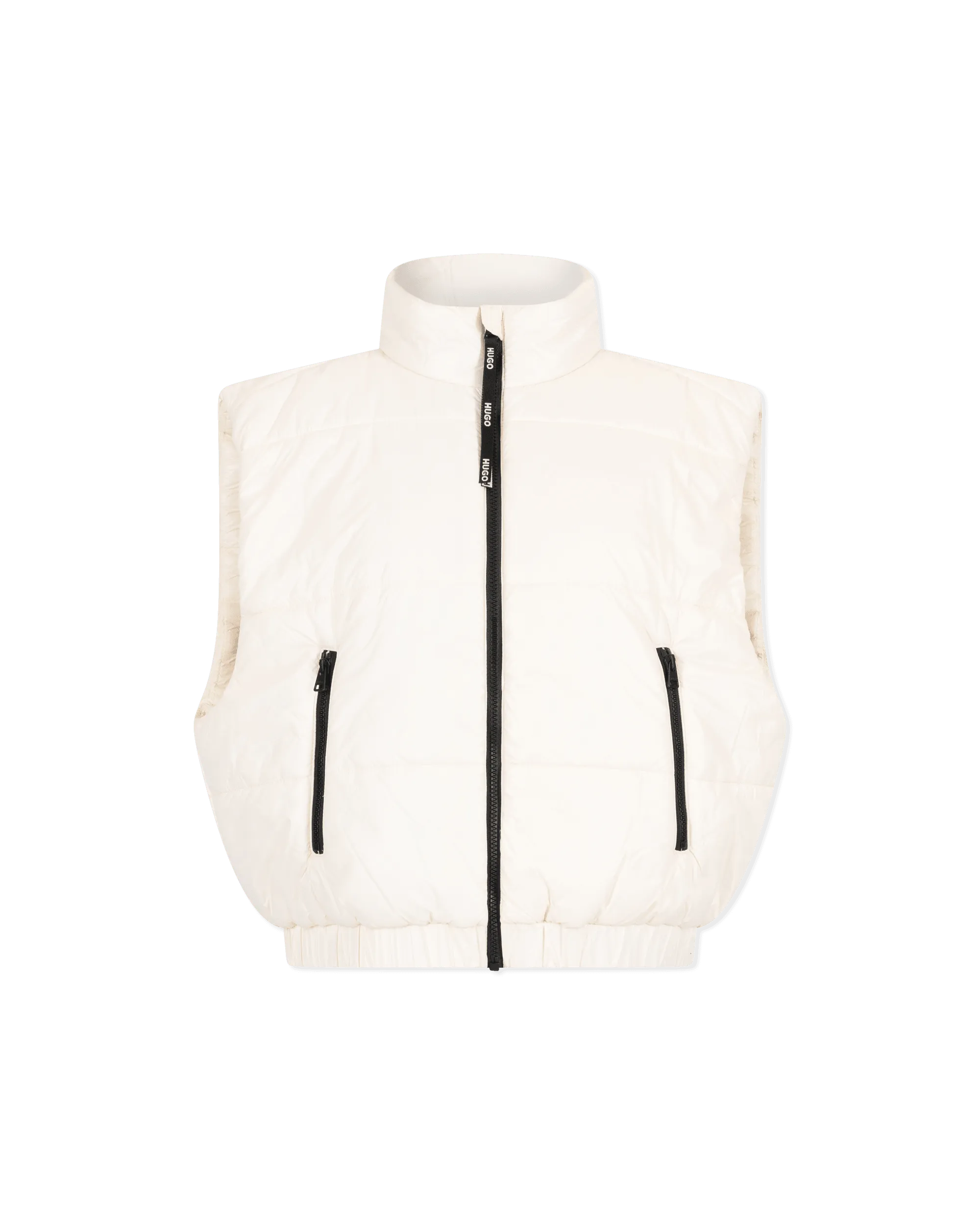 Felere Panel Quilted Puffer Vest