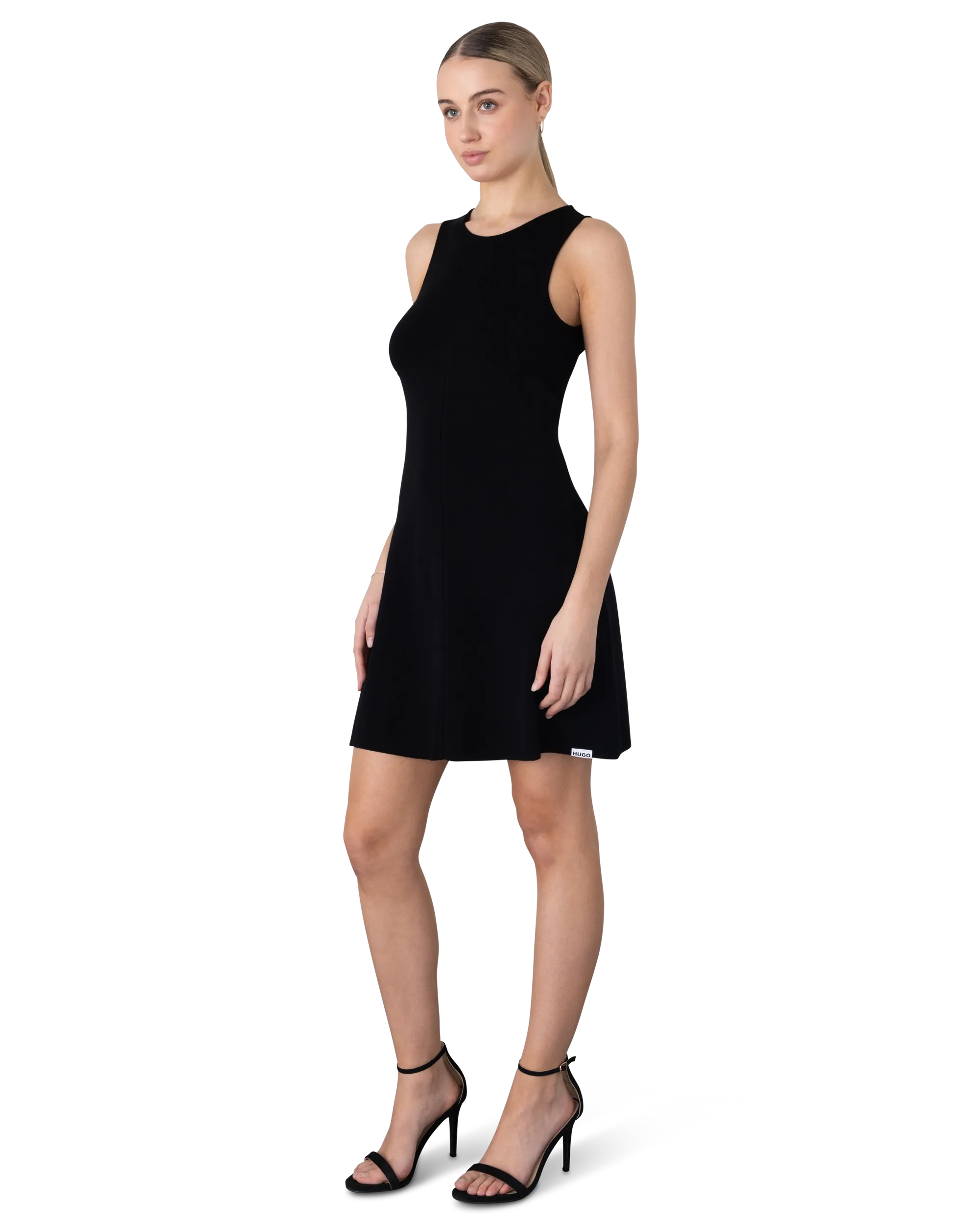 Sriangla Fit-And-Flare Sleeveless Dress