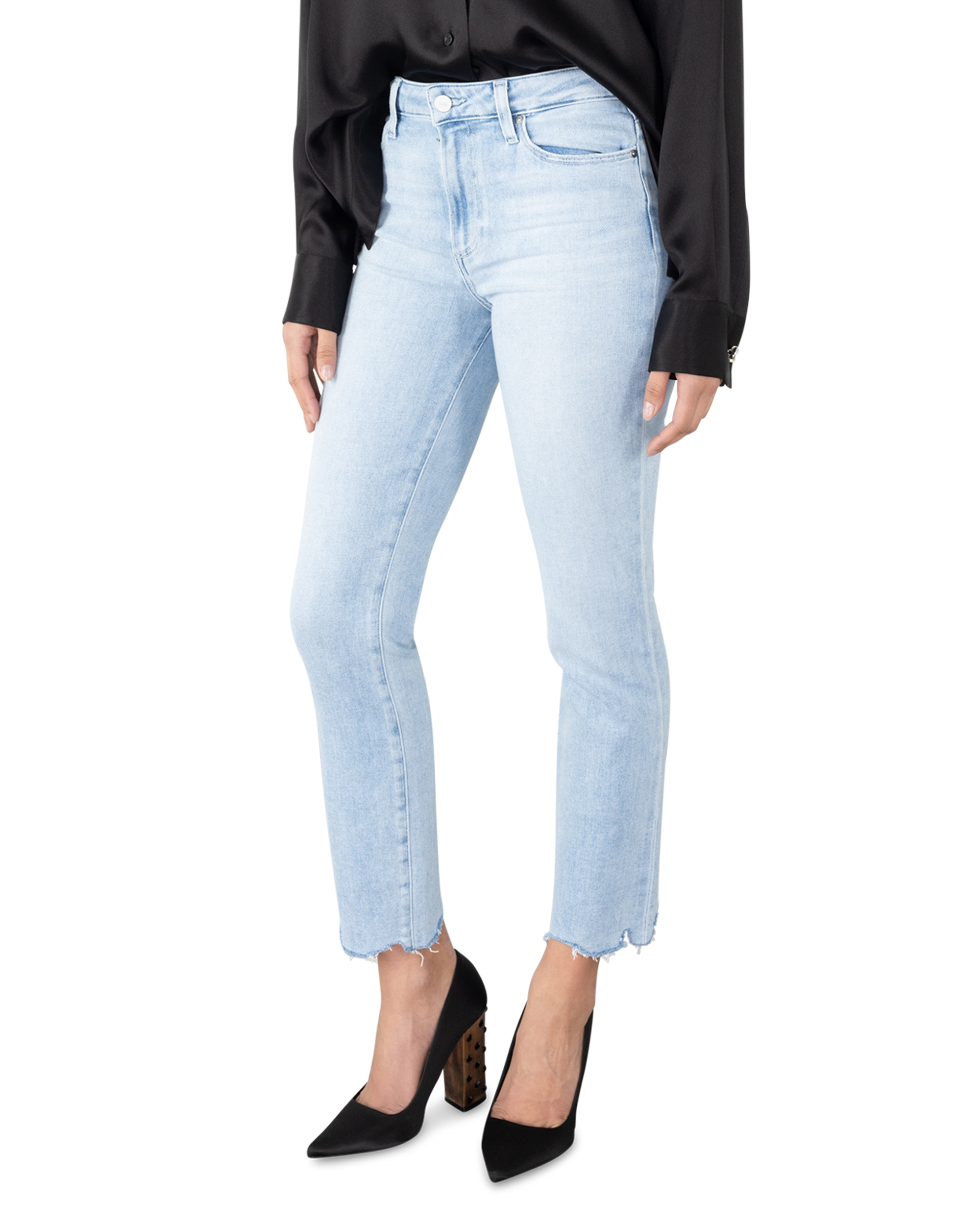 Cindy Stellar Hem Ultra High-Rise Jeans