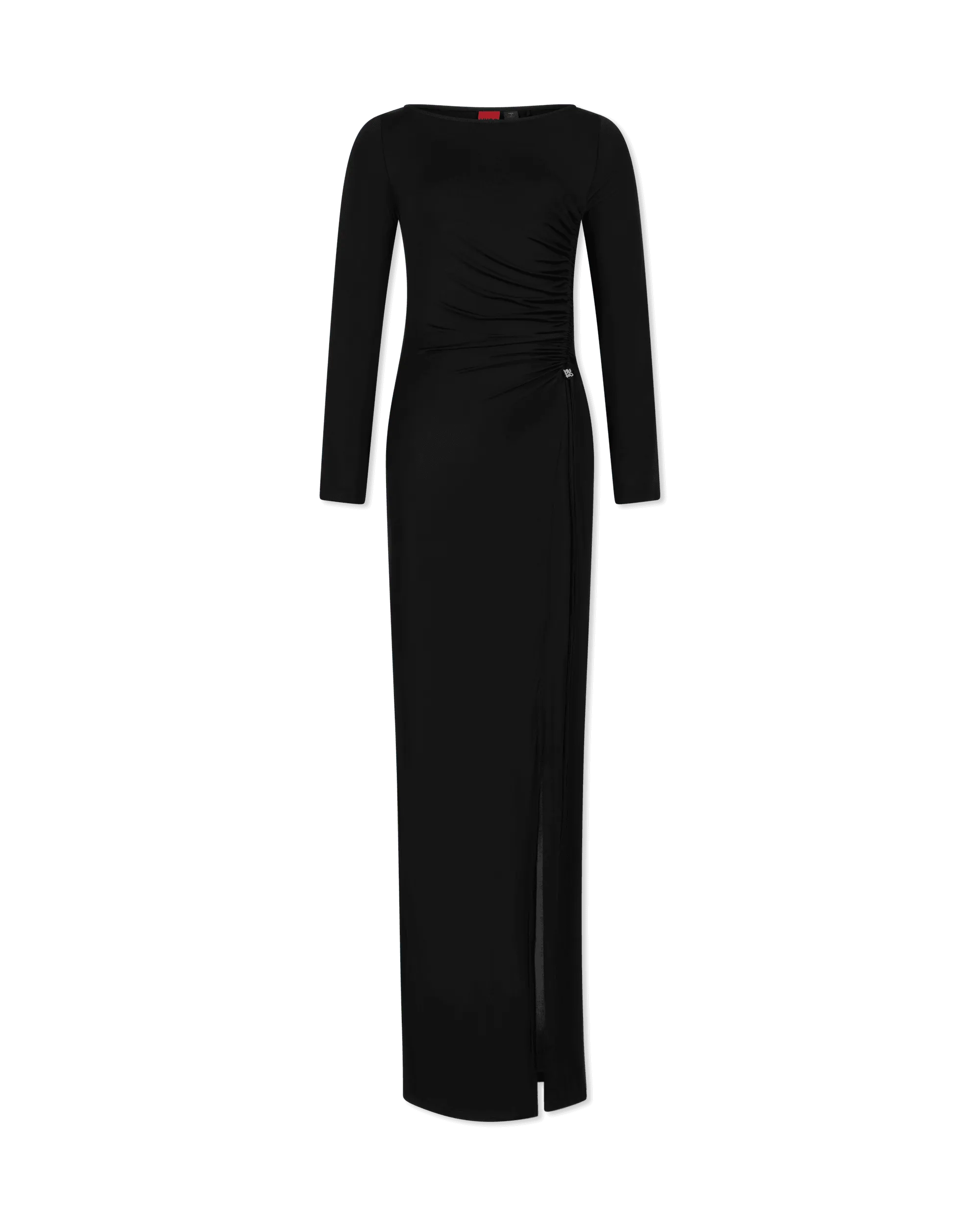 Narianne Boat Neck Long Dress - DIHSAN