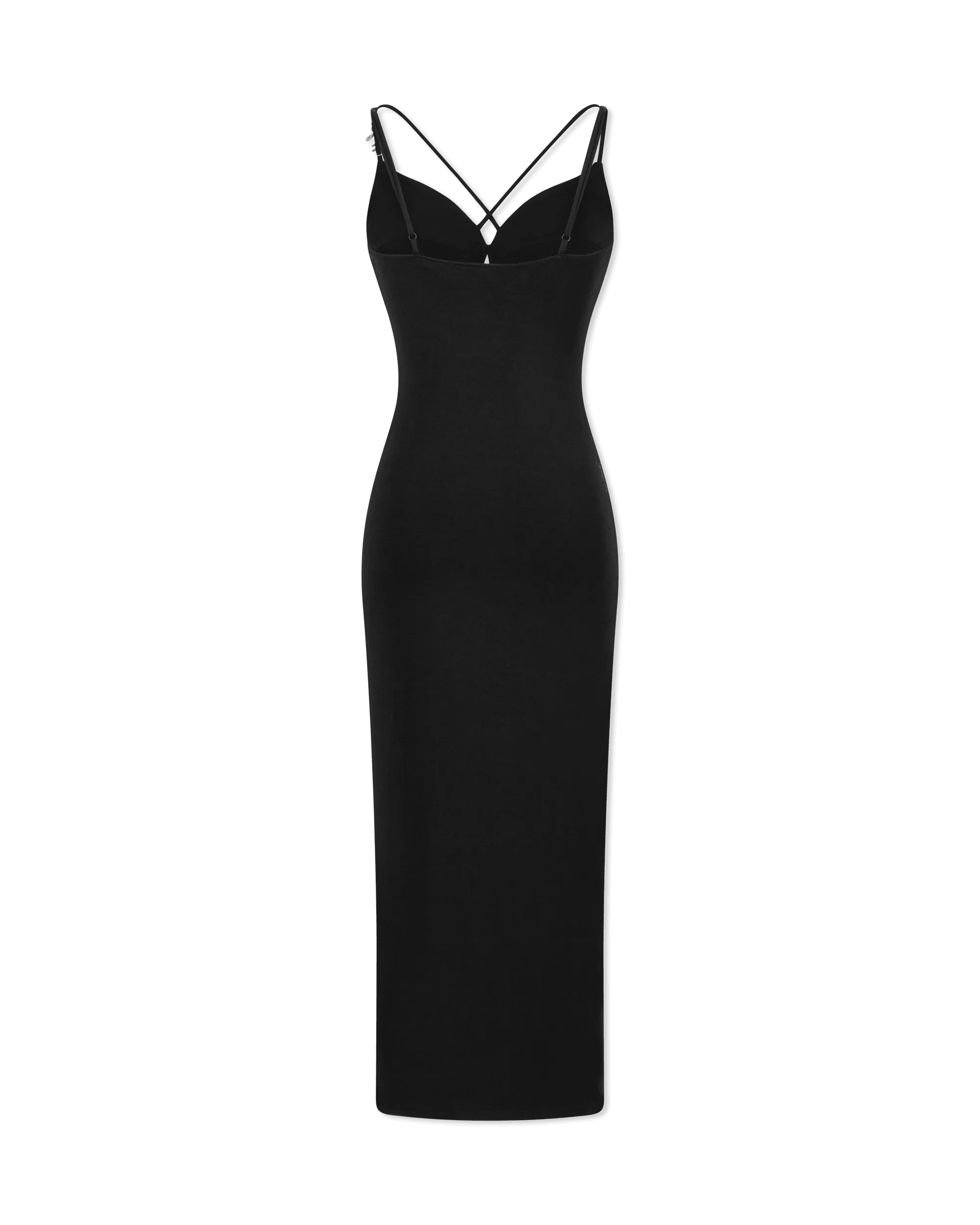 Nandrea Cross-Strap Jersey Dress