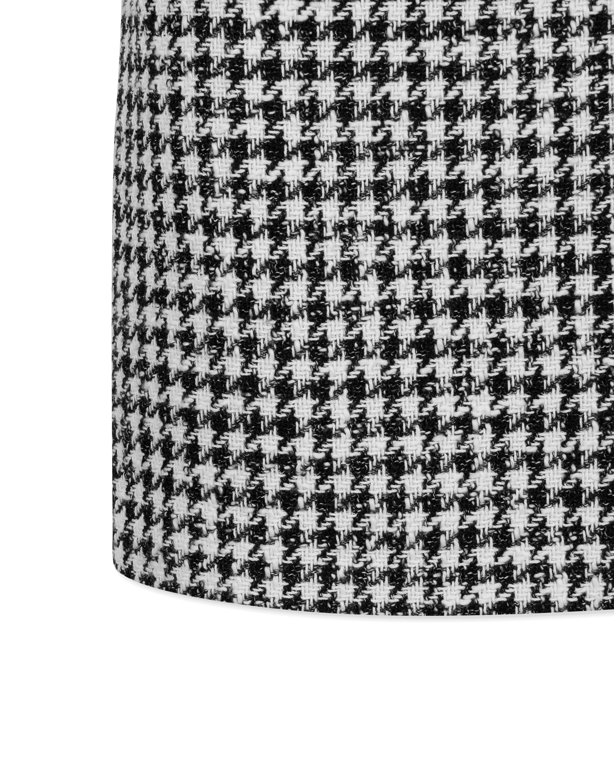 Keluno Houndstooth Mini Dress