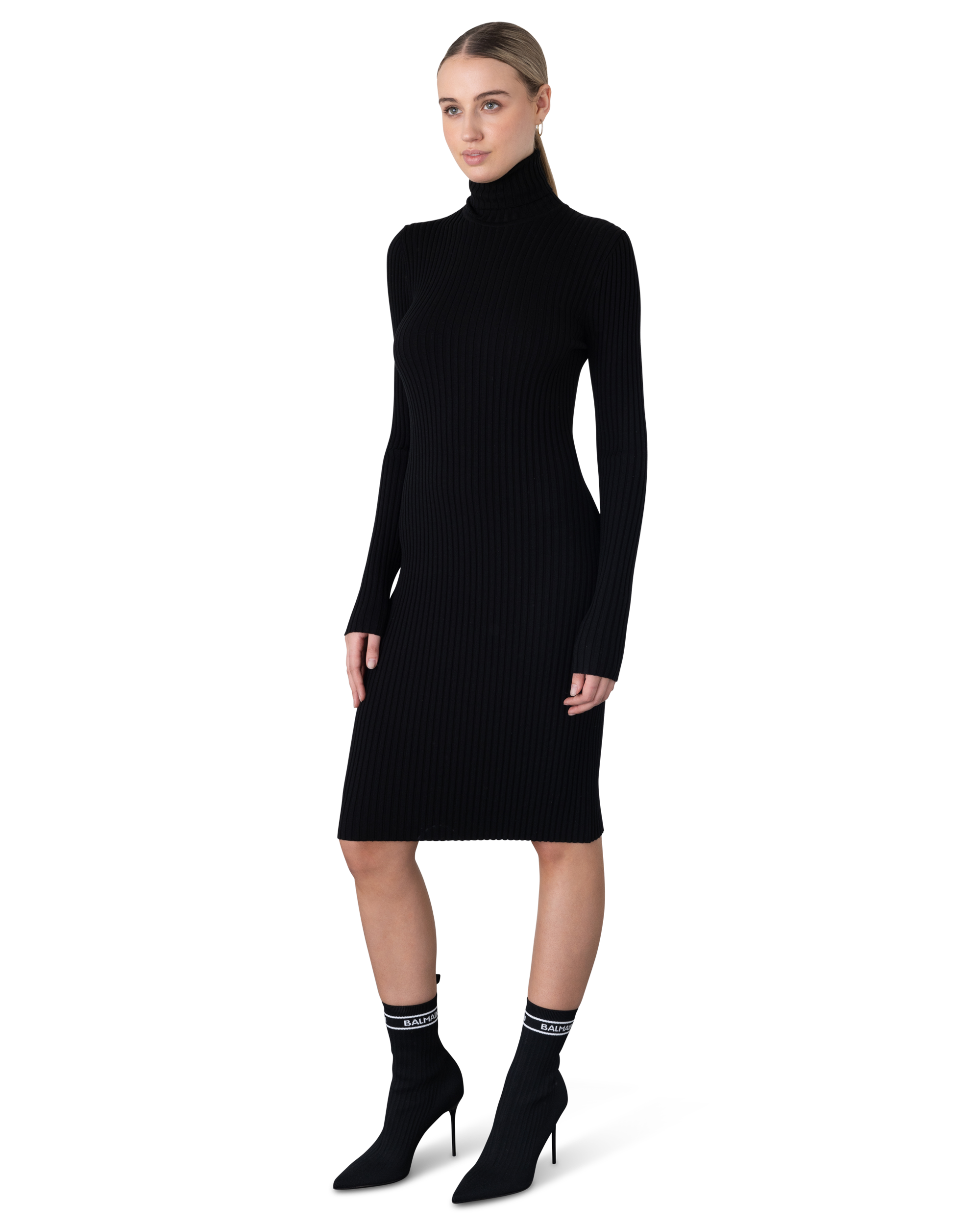 Merino Rib Dress