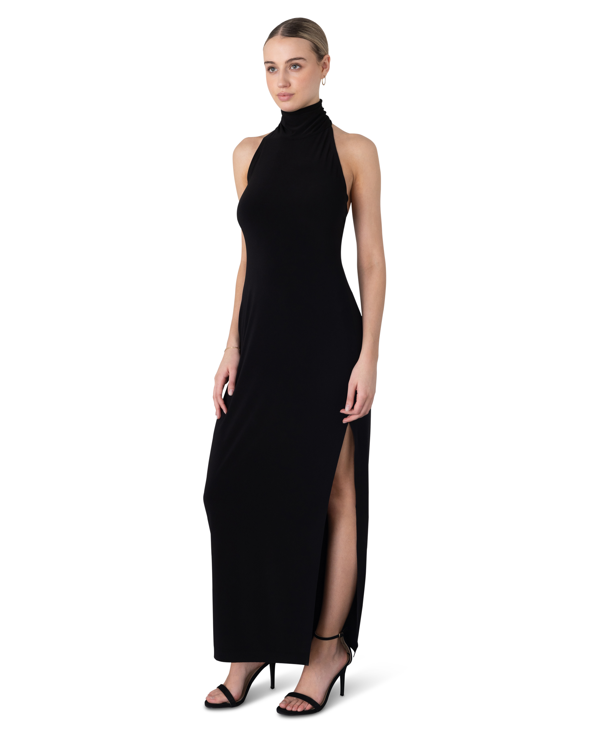 Norma Kamali Halter Neck Dress