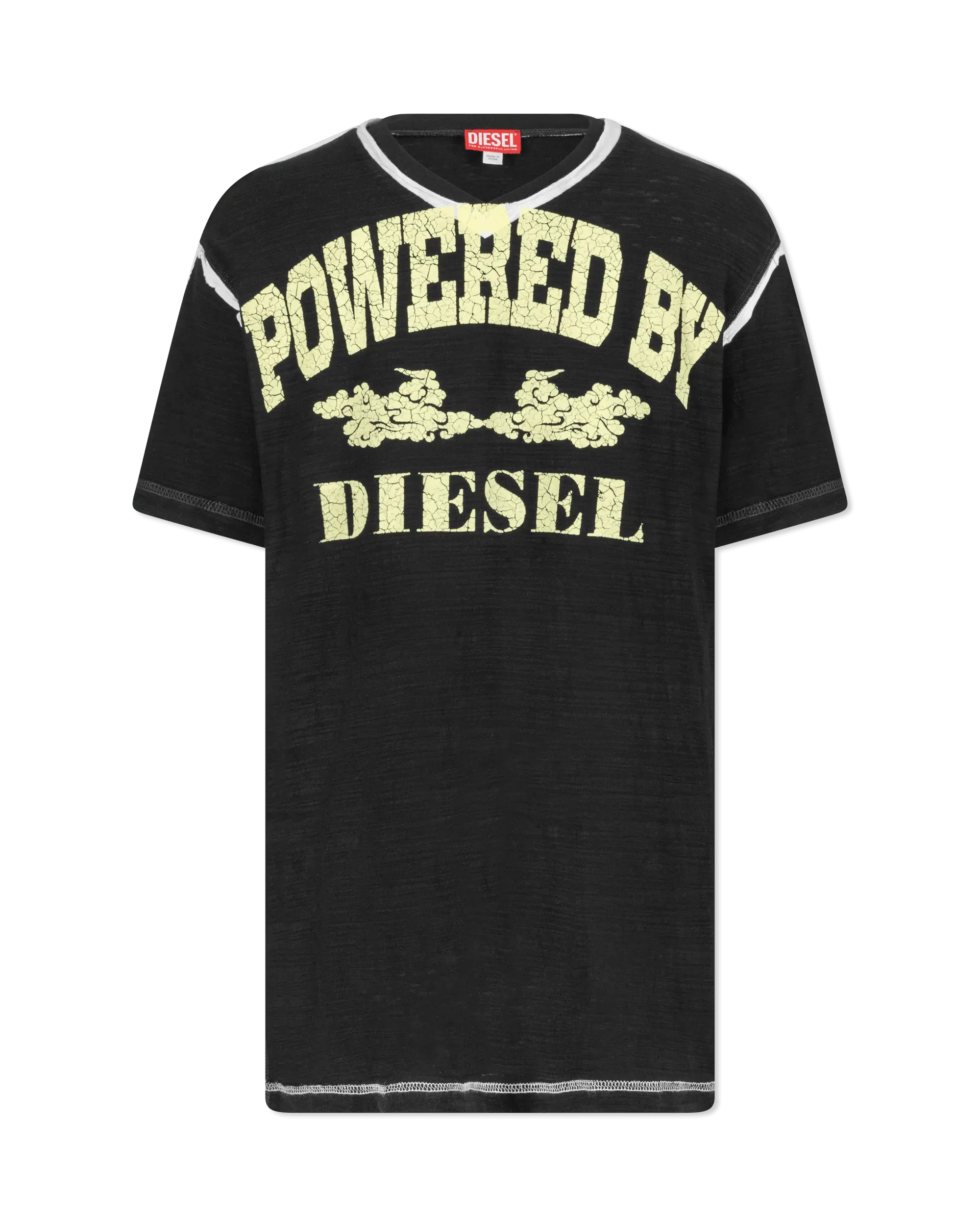 T-Diegor-V-Raw T-Shirt - DIHSAN