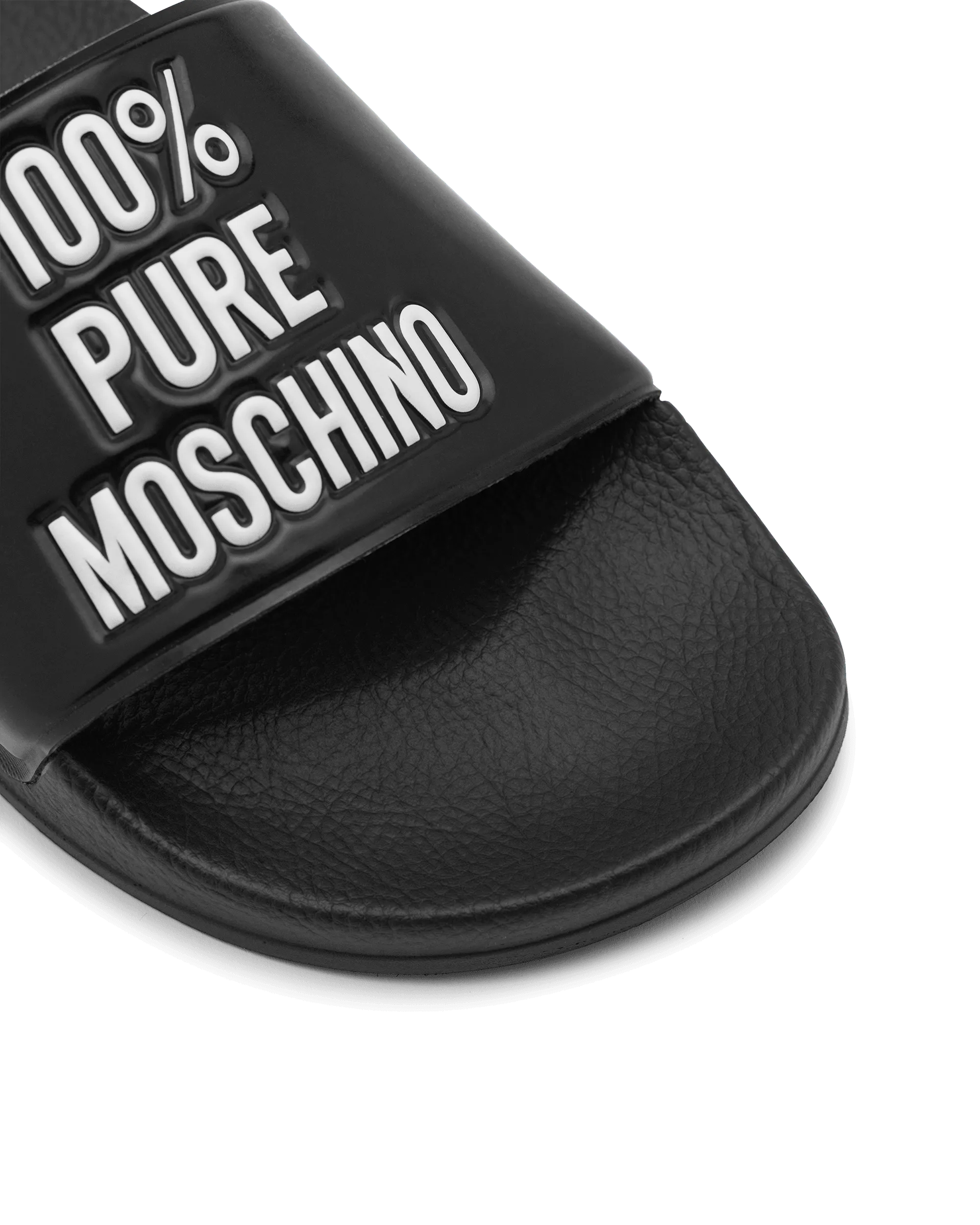 100% Pure Moschino Slides