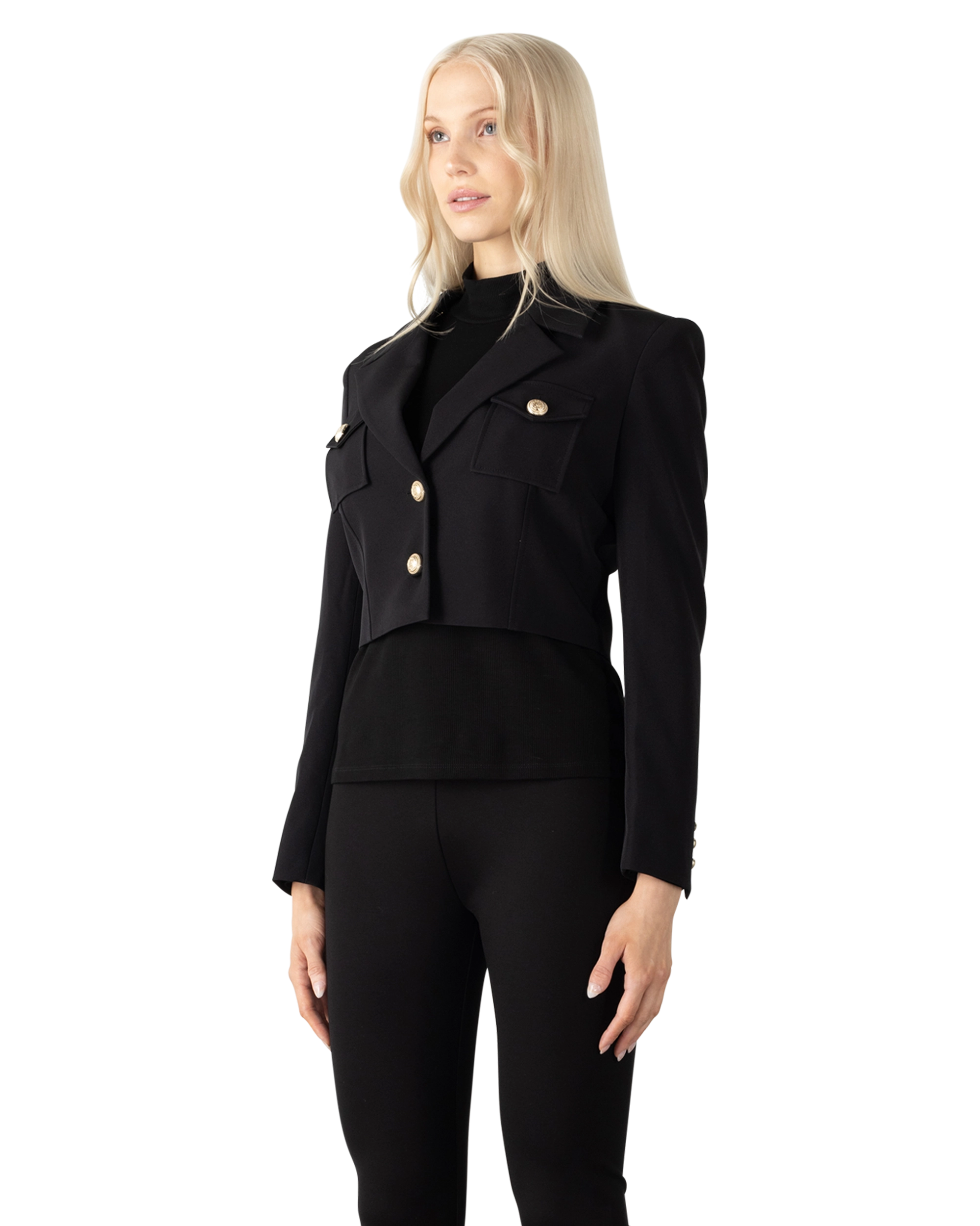 Generation Love Karl Cropped Blazer