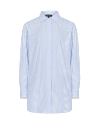 Generation Love Fiore Embellished Pinstripe Shirt - DIHSAN