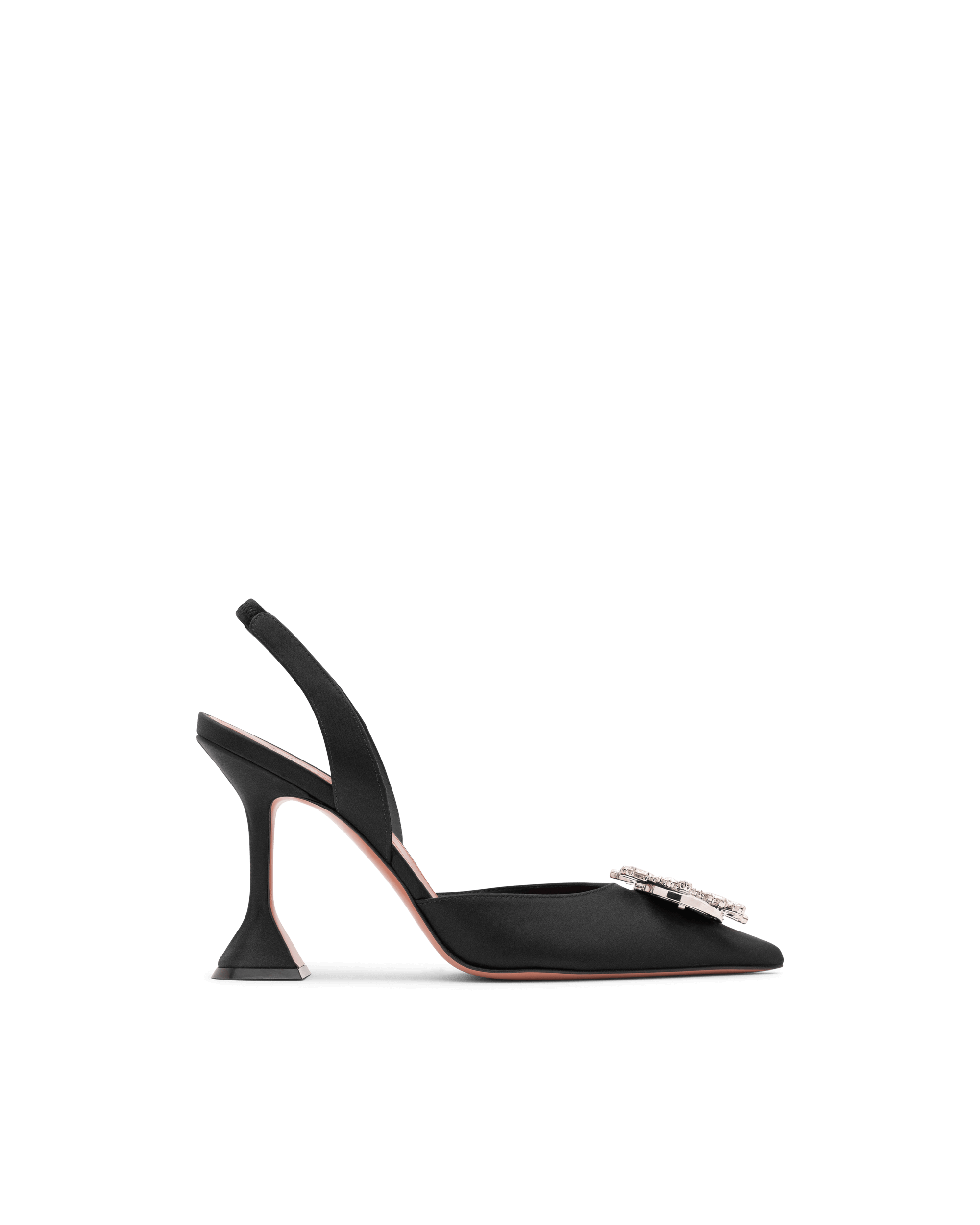 Begum Satin Sling Pumps