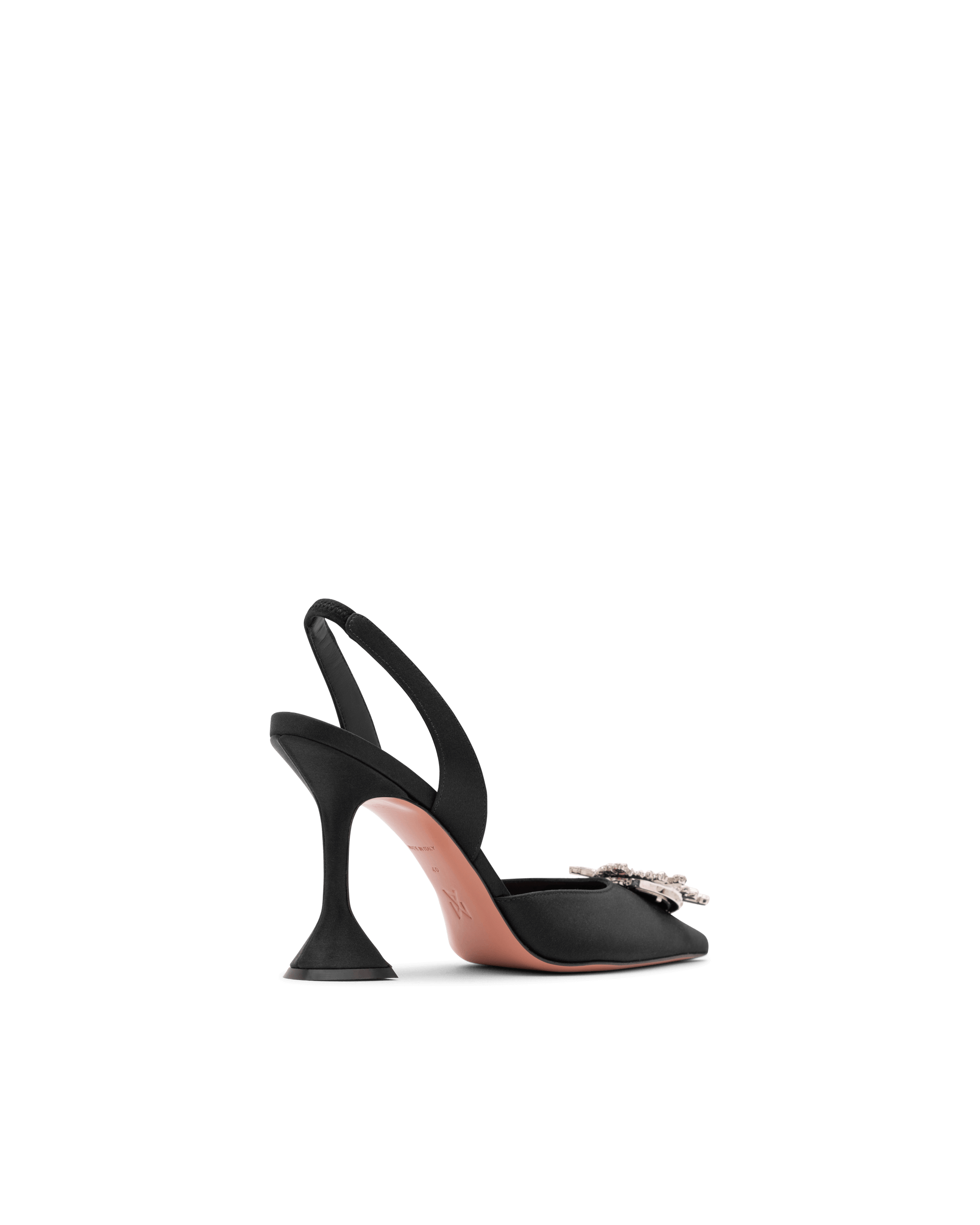 Begum Satin Sling Pumps