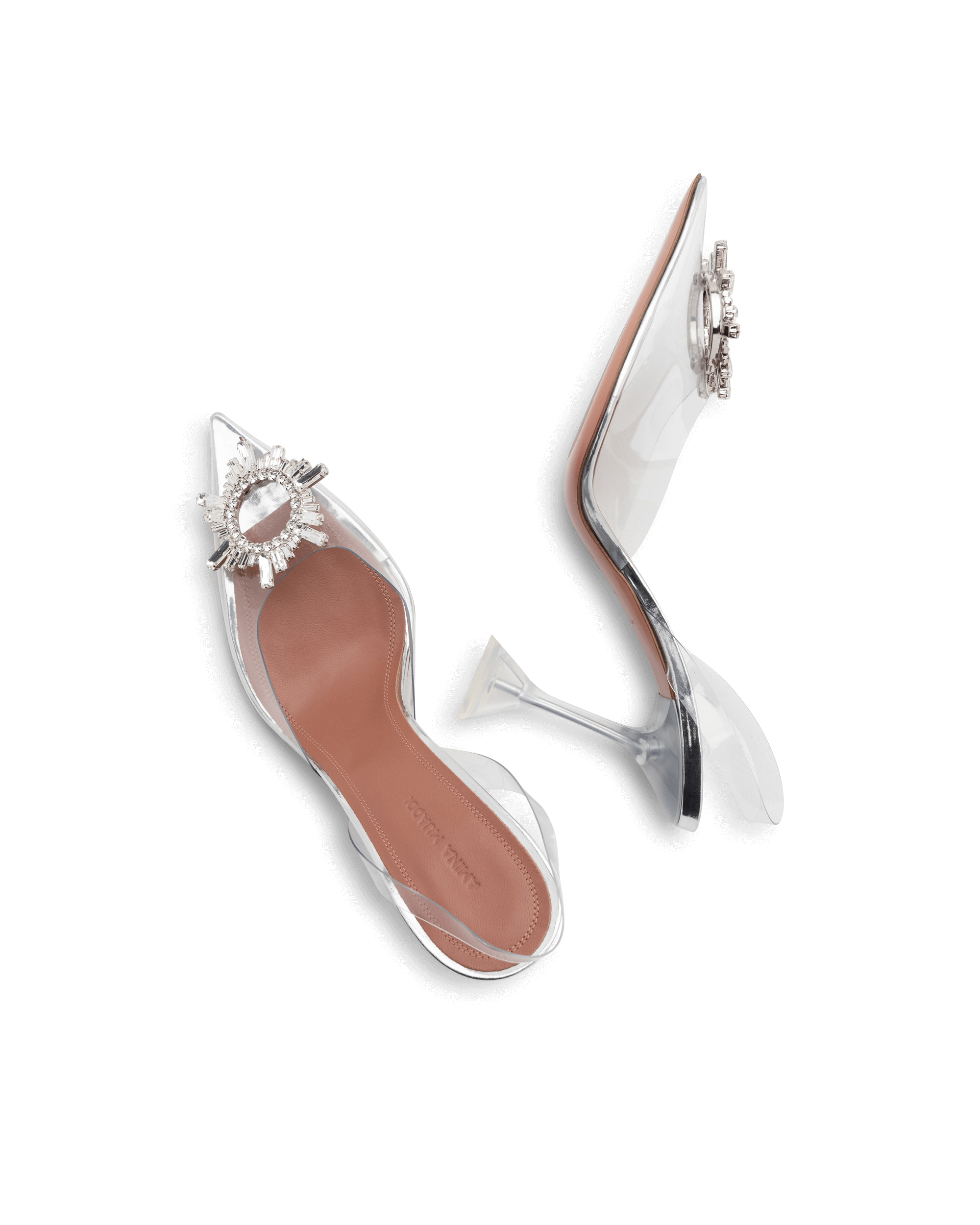 Begum Glass Sling Pumps