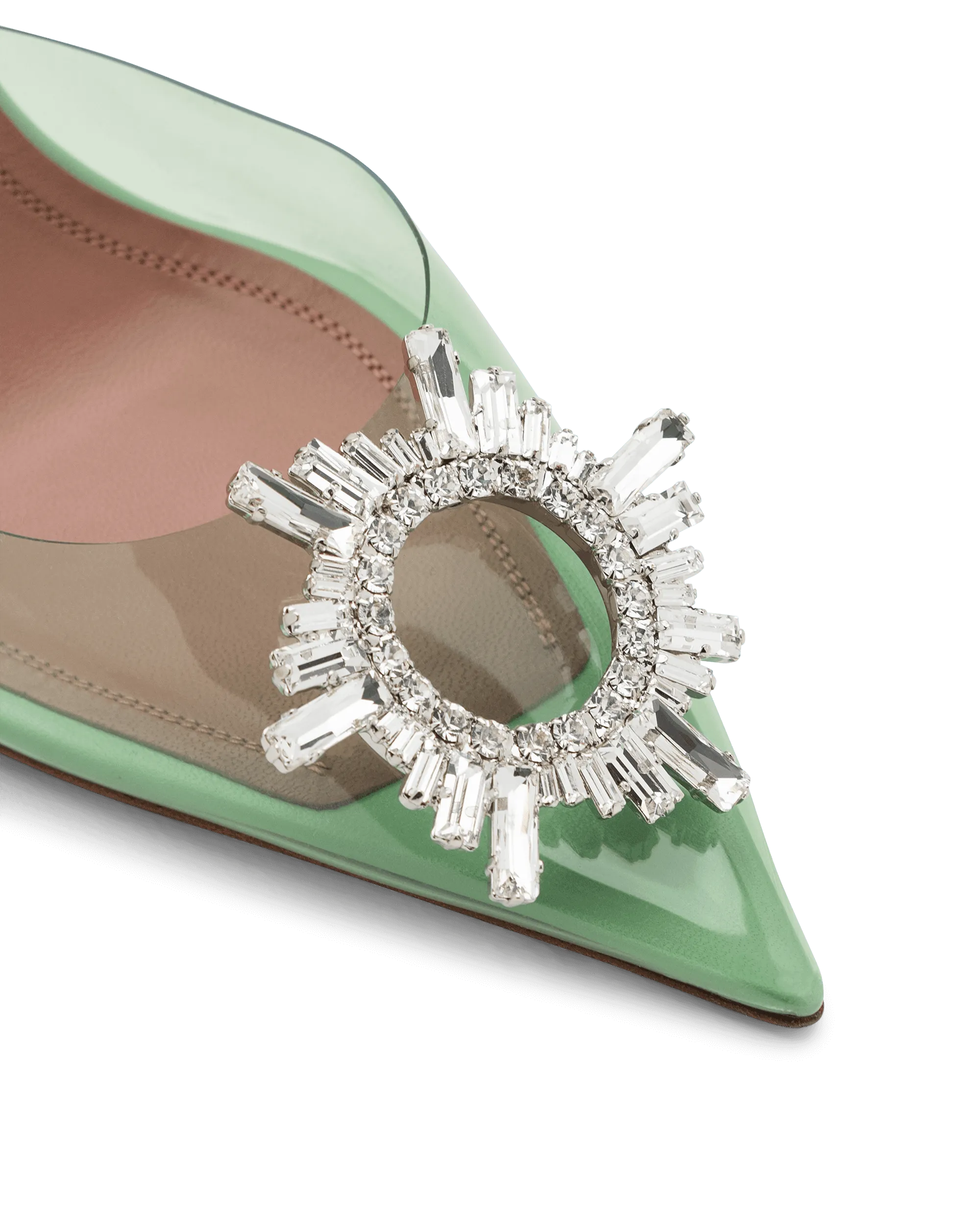 Begum Glass Sling Pumps