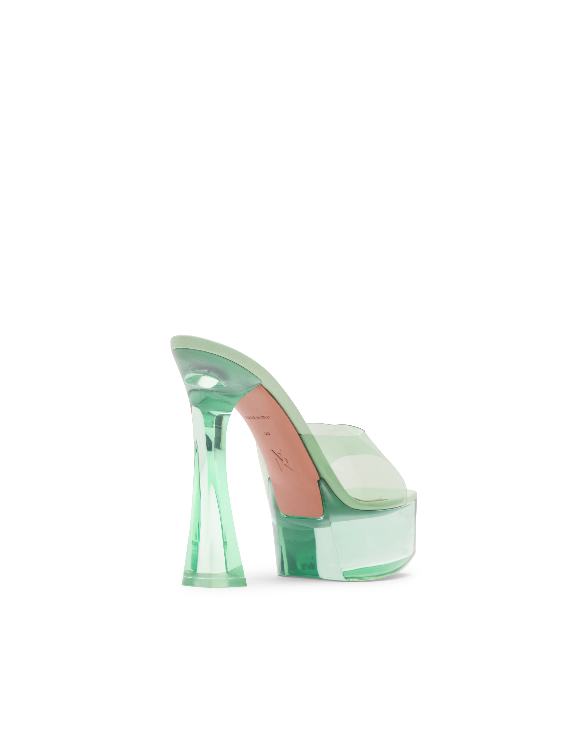 Dalida Glass PVC Platform Sandals