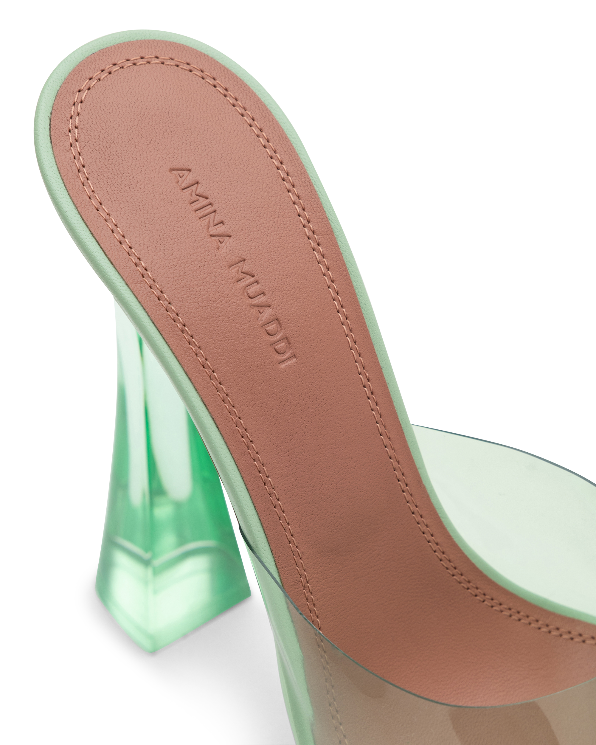 Dalida Glass PVC Platform Sandals