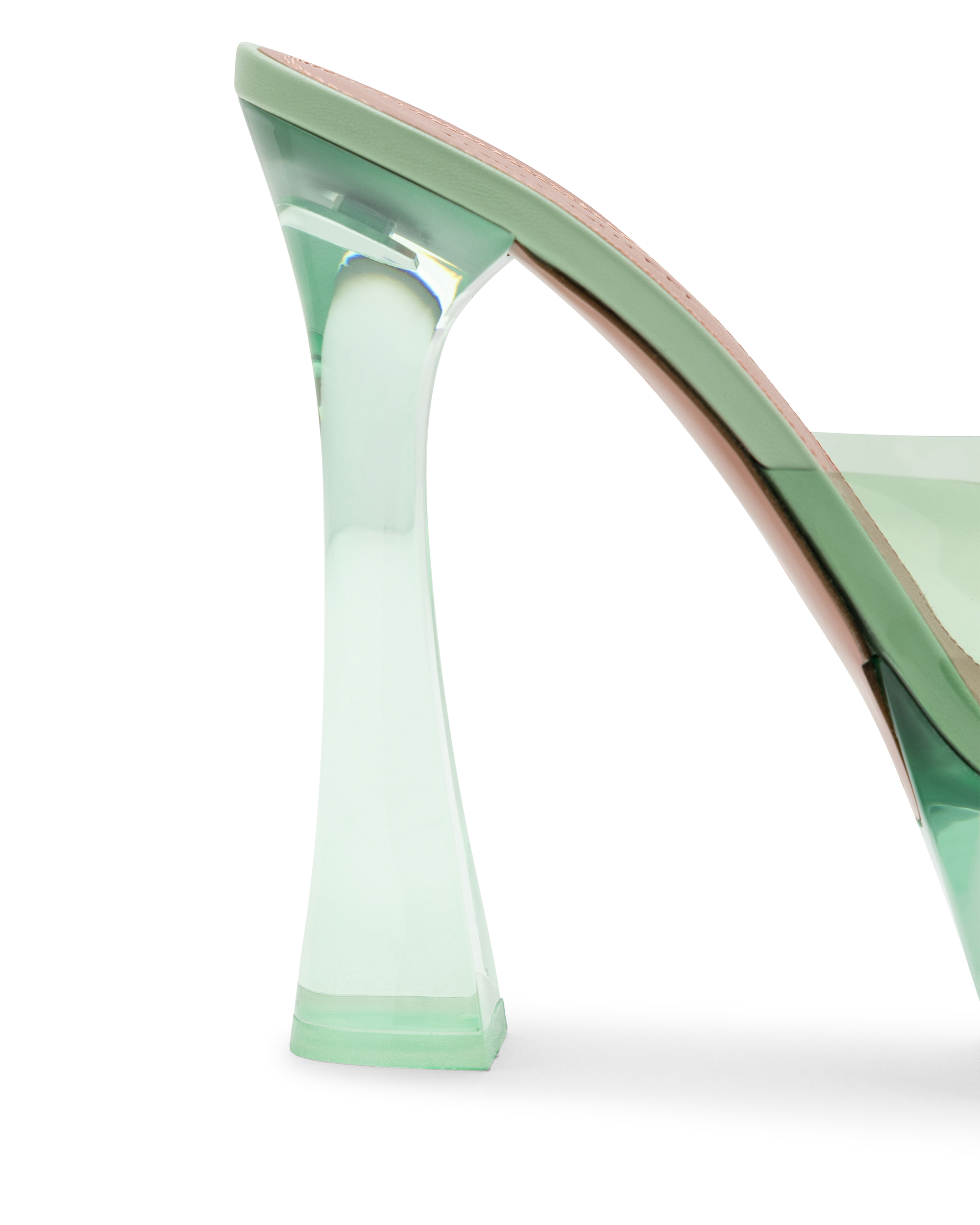 Dalida Glass PVC Platform Sandals