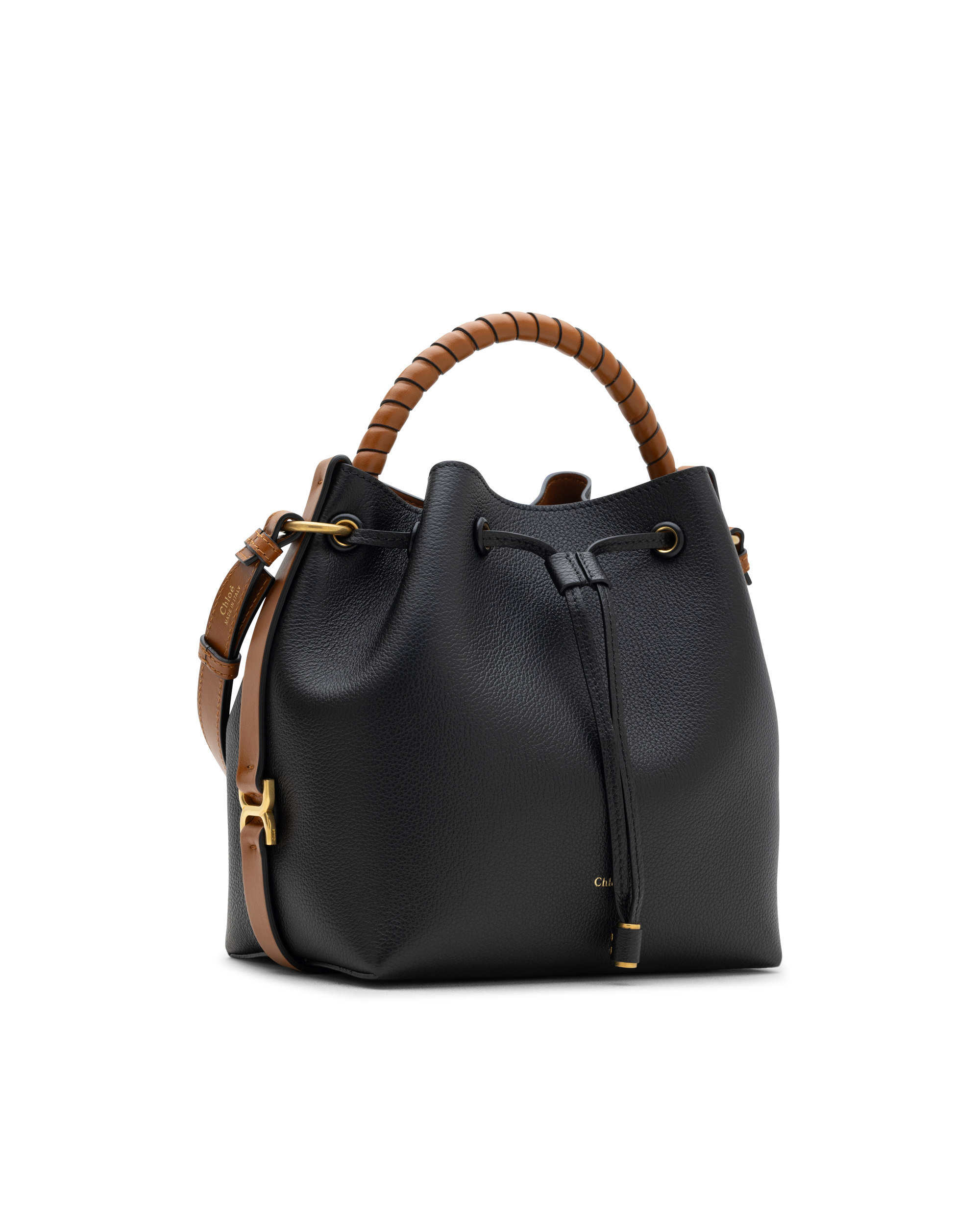 Marcie Leather Bucket Bag