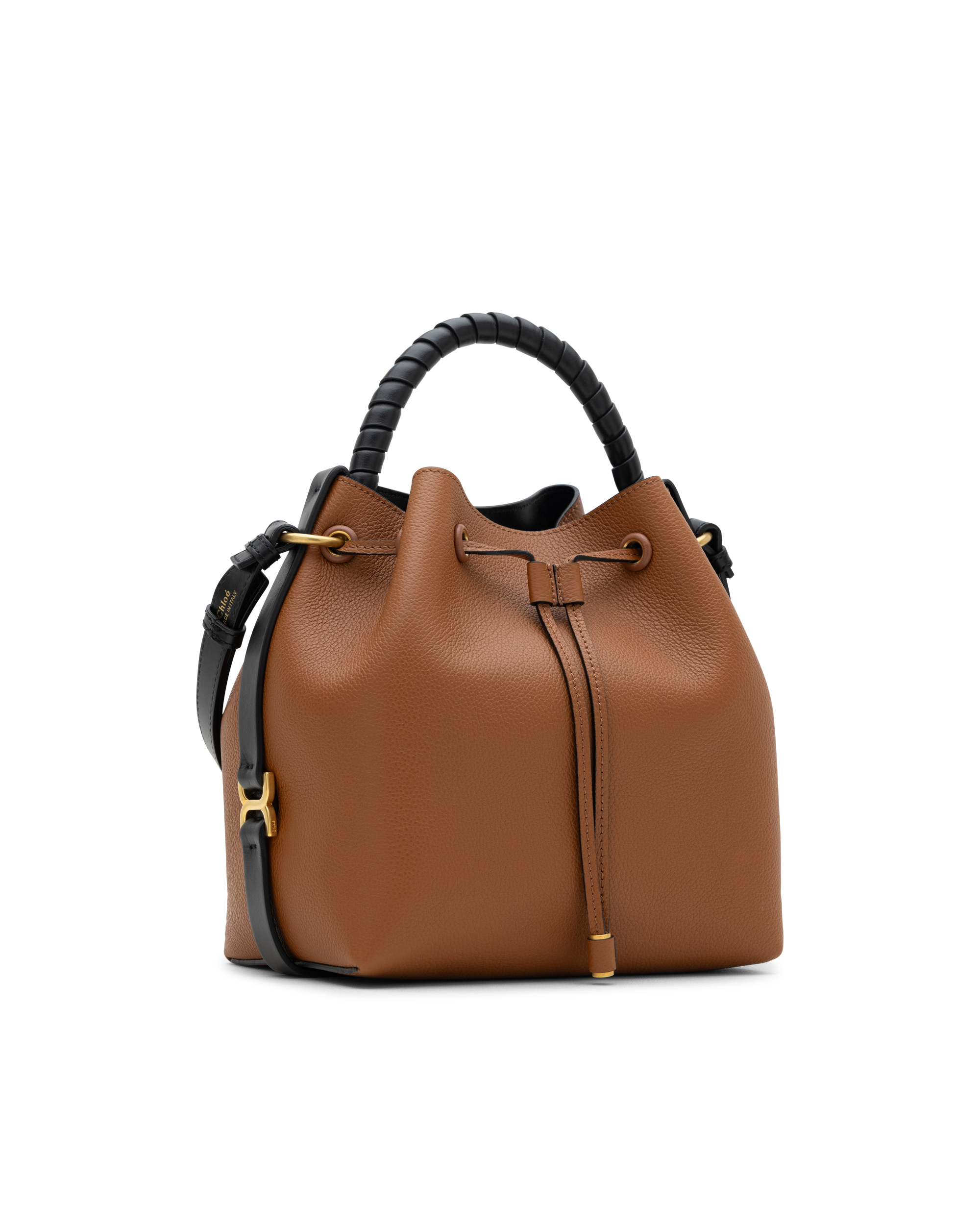 Marcie Leather Bucket Bag