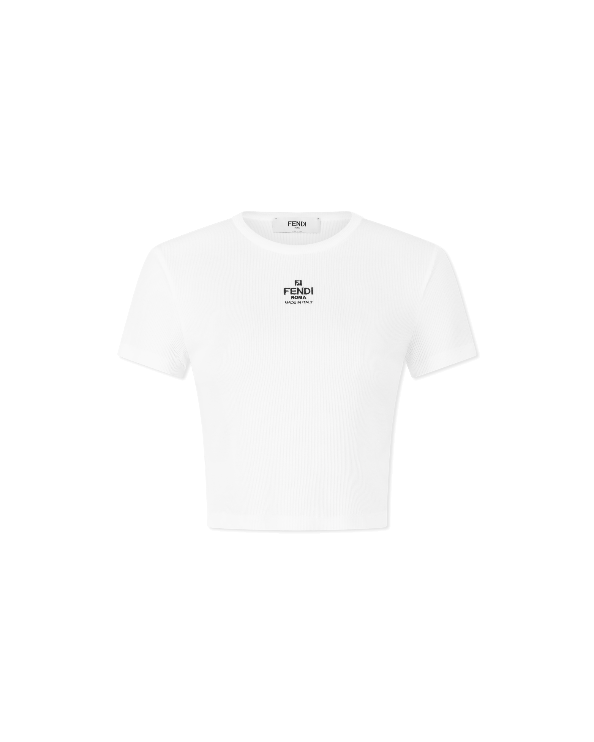 Ribbed Logo T-Shirt - DIHSAN