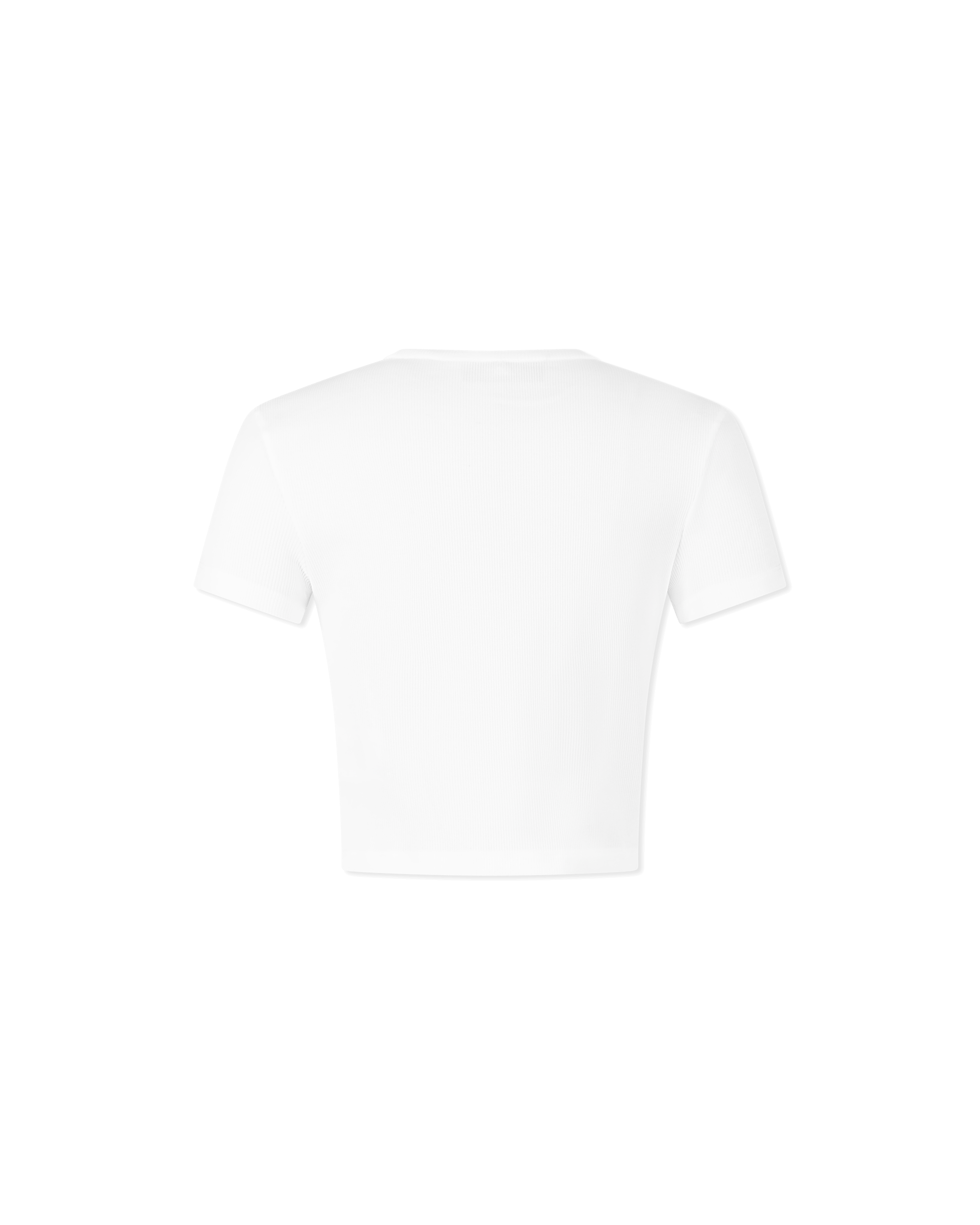 Ribbed Logo T-Shirt