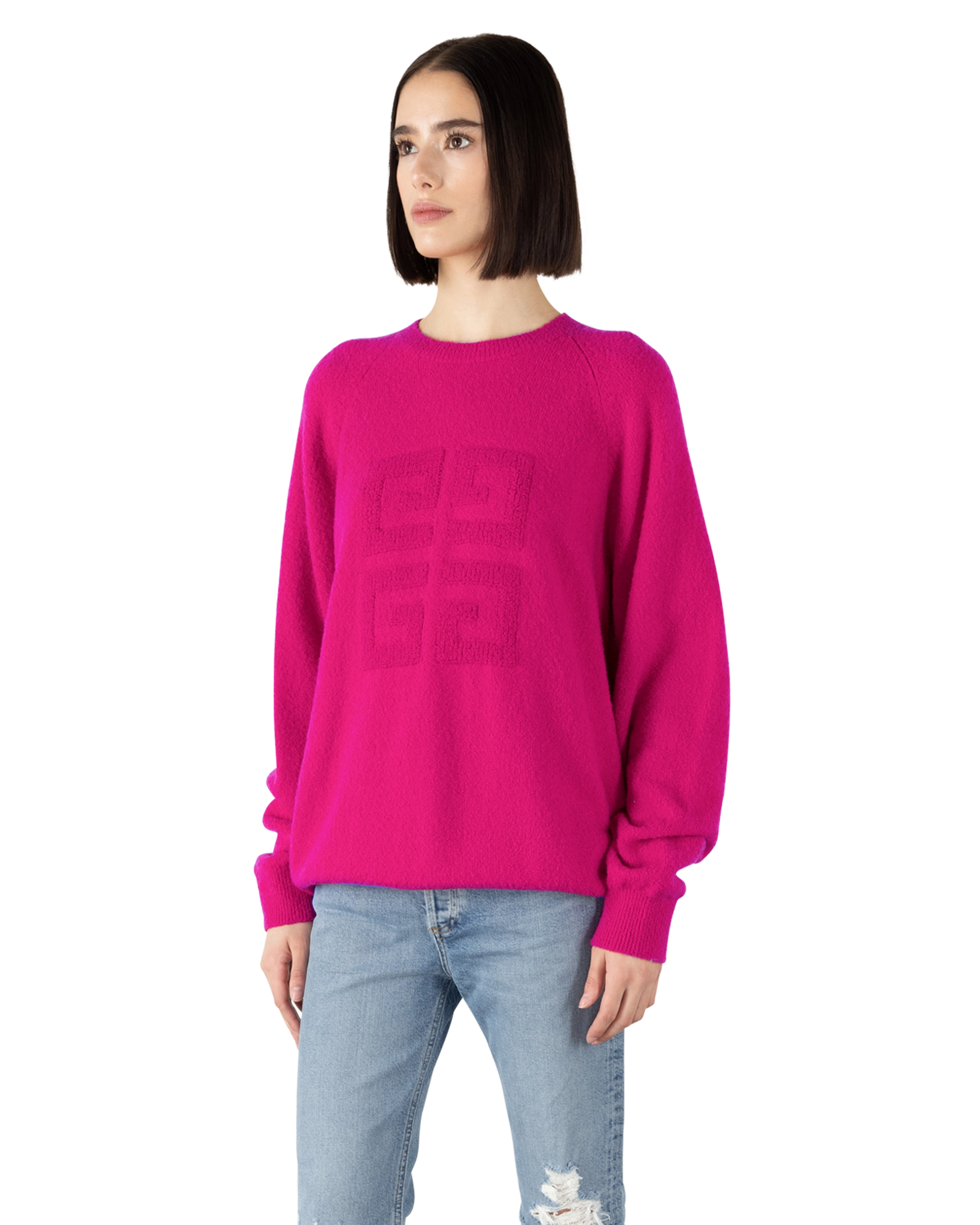 4G Raglan Crewneck Sweater