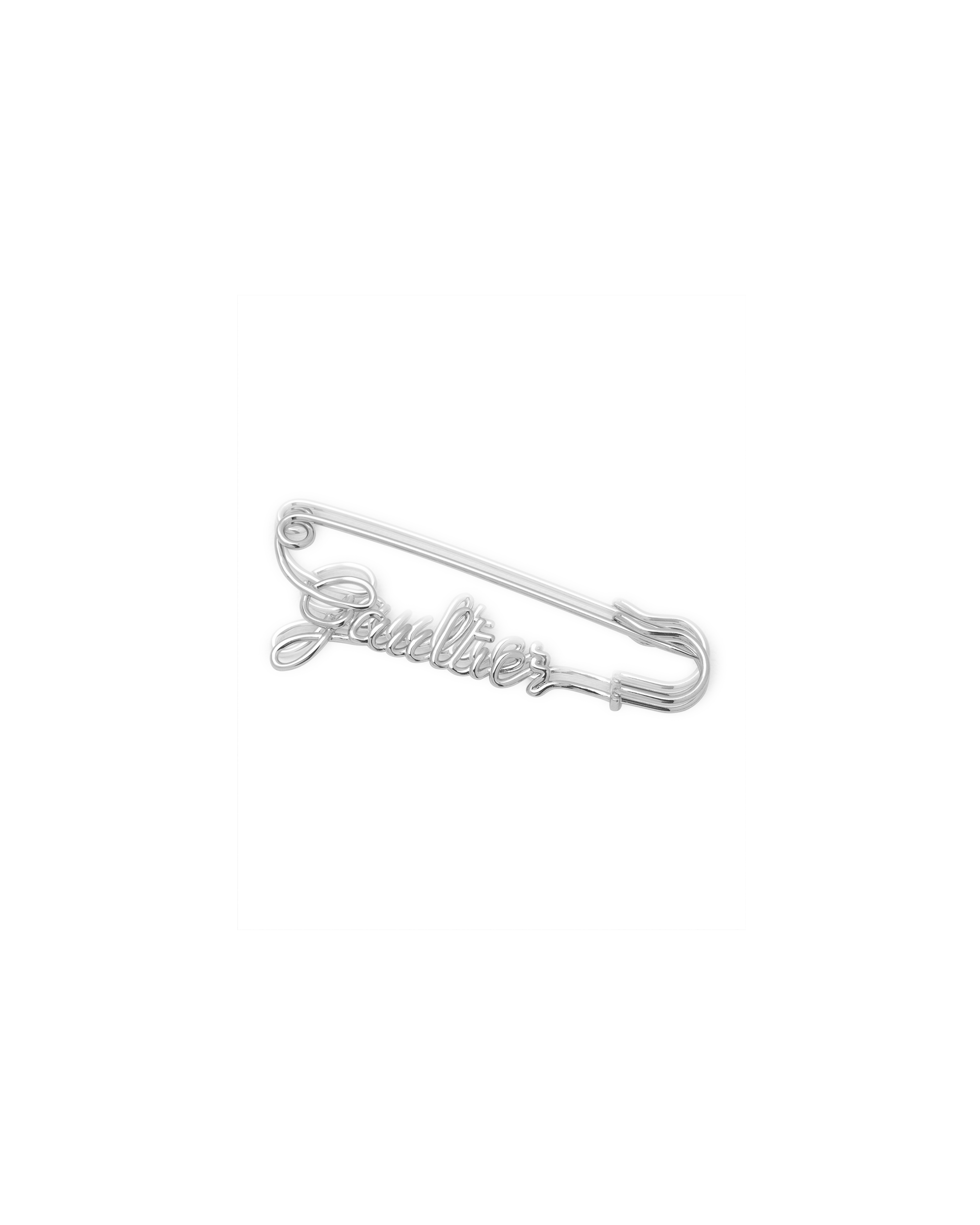 The Gaultier Safety Pin Brooch