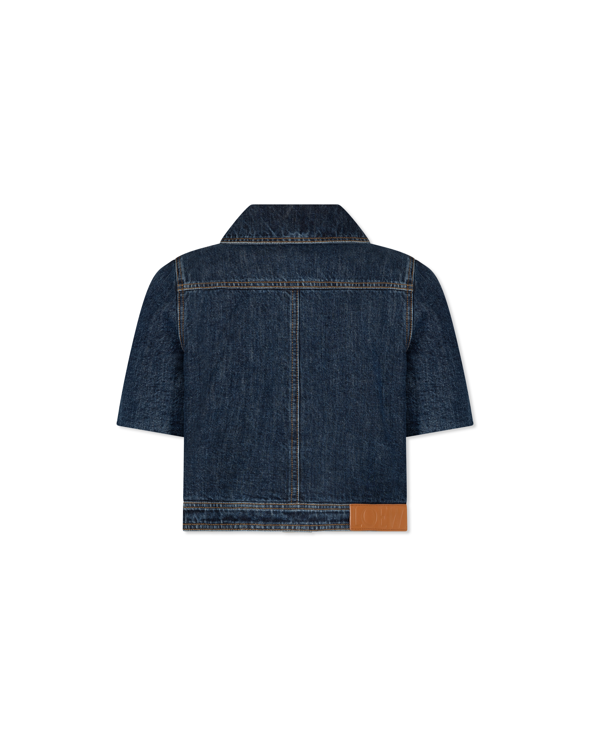 Reproportioned Cropped Denim Jacket