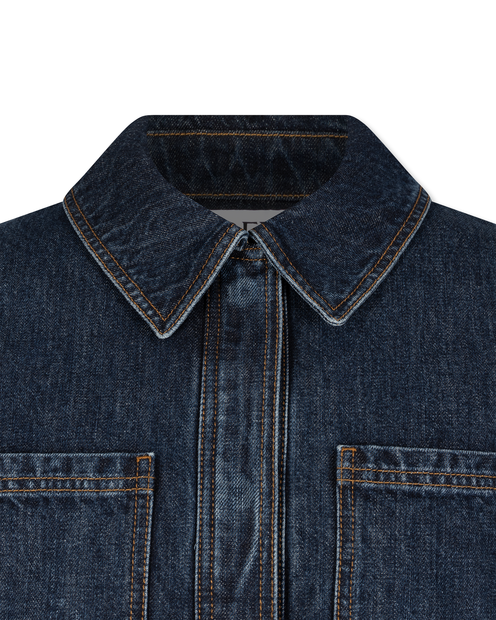 Reproportioned Cropped Denim Jacket