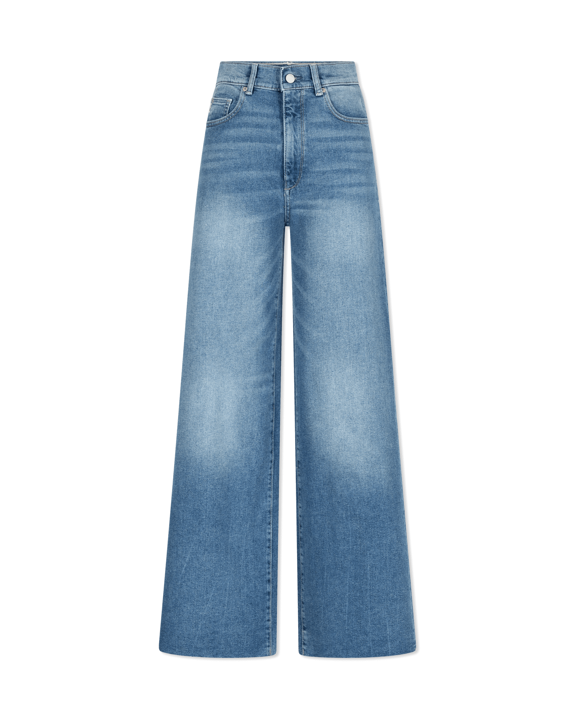 Hepburn Wide Leg High Rise 32" Jeans - DIHSAN