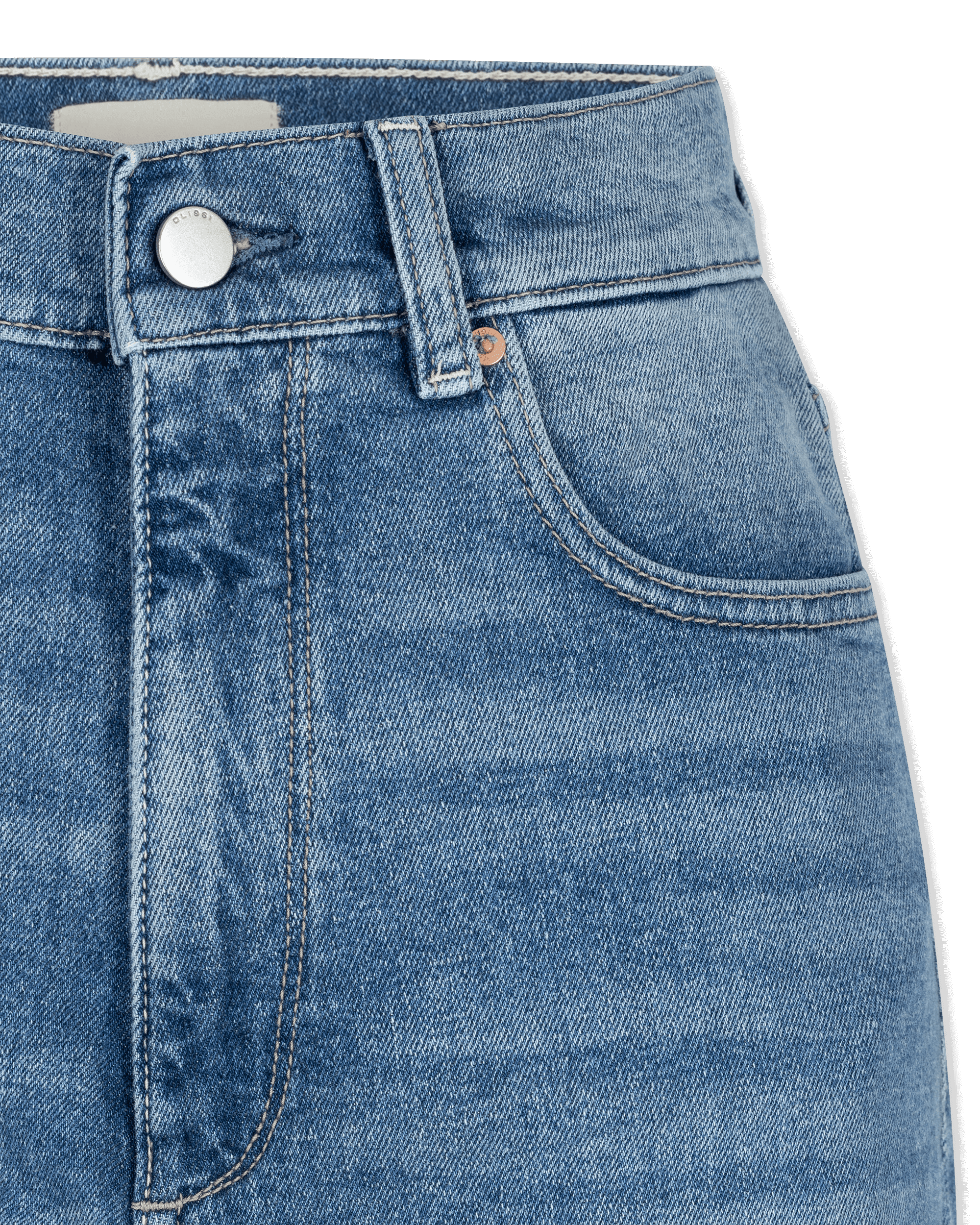 Hepburn Wide Leg High Rise 32" Jeans