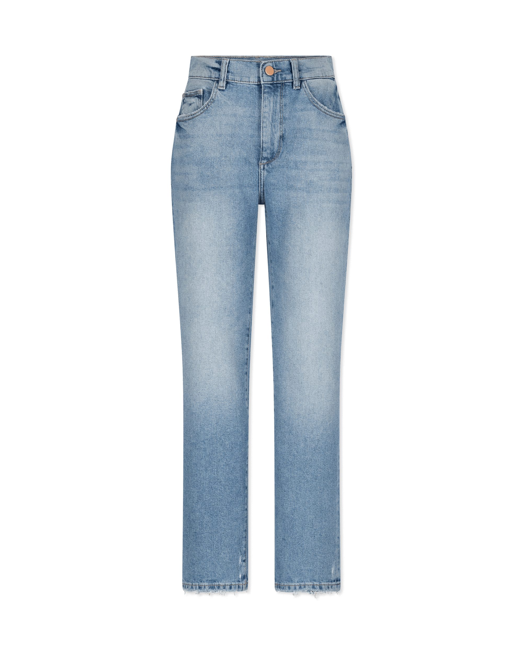 Patti High Rise Straight 27" Jeans - DIHSAN