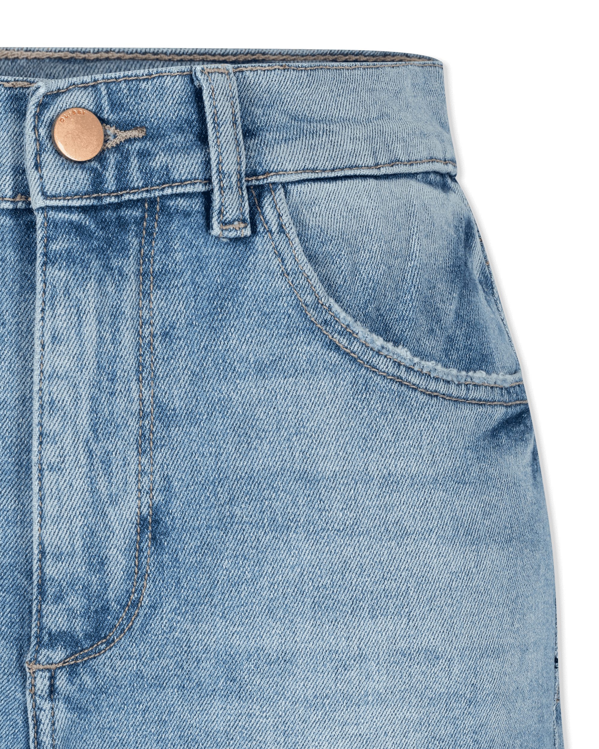 Patti High Rise Straight 27" Jeans