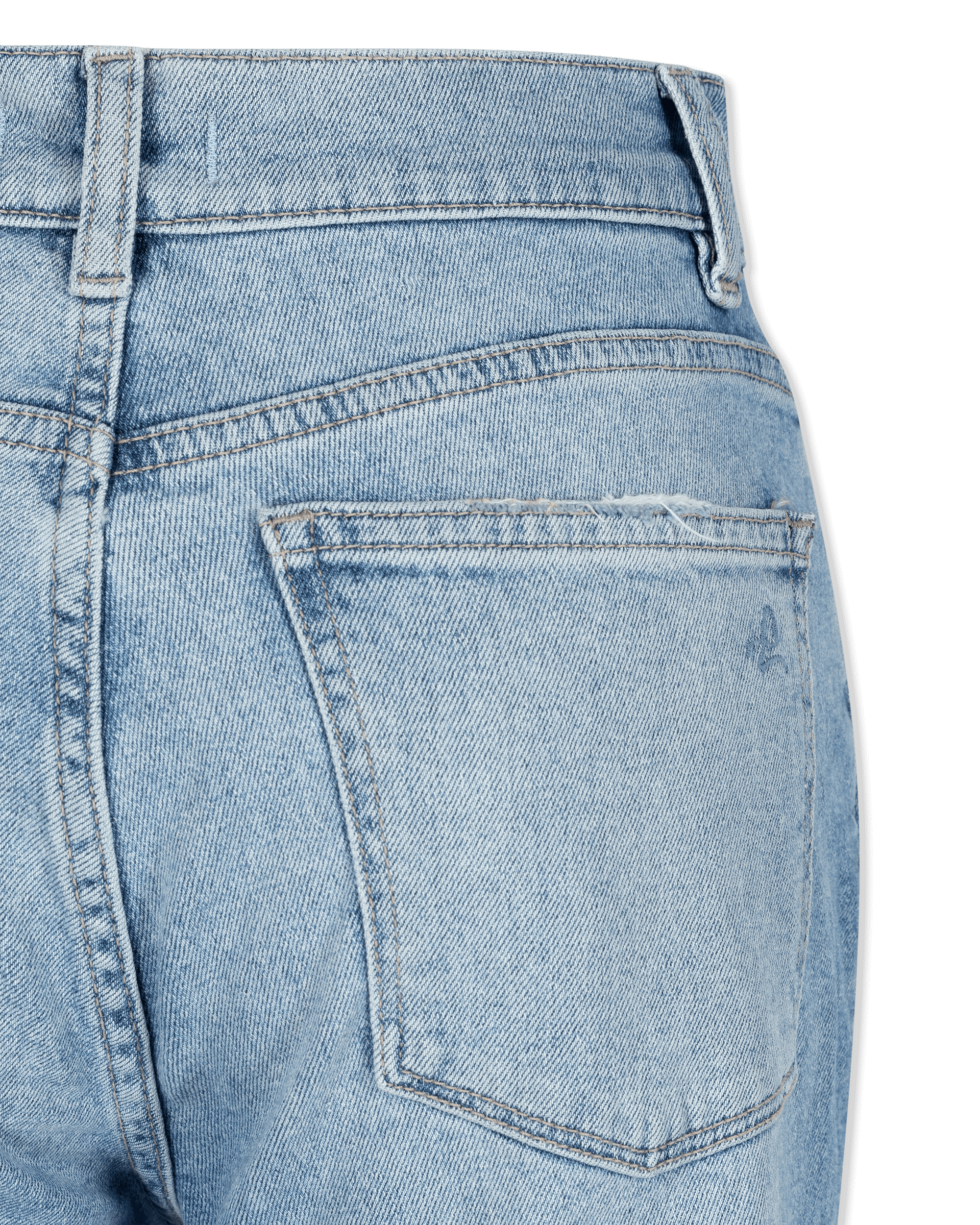 Patti High Rise Straight 27" Jeans